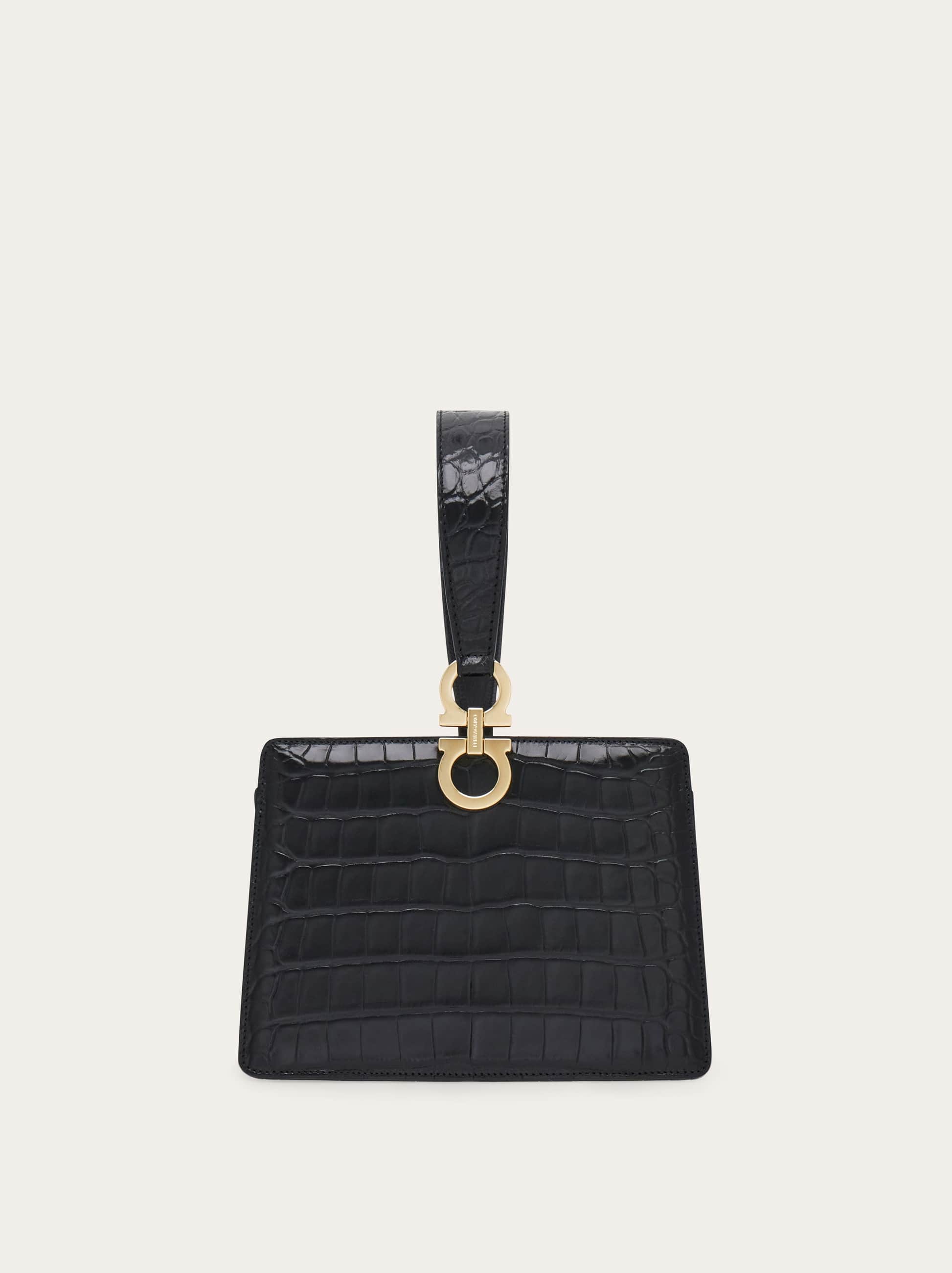 Ferragamo Donna Mini clutch Nero