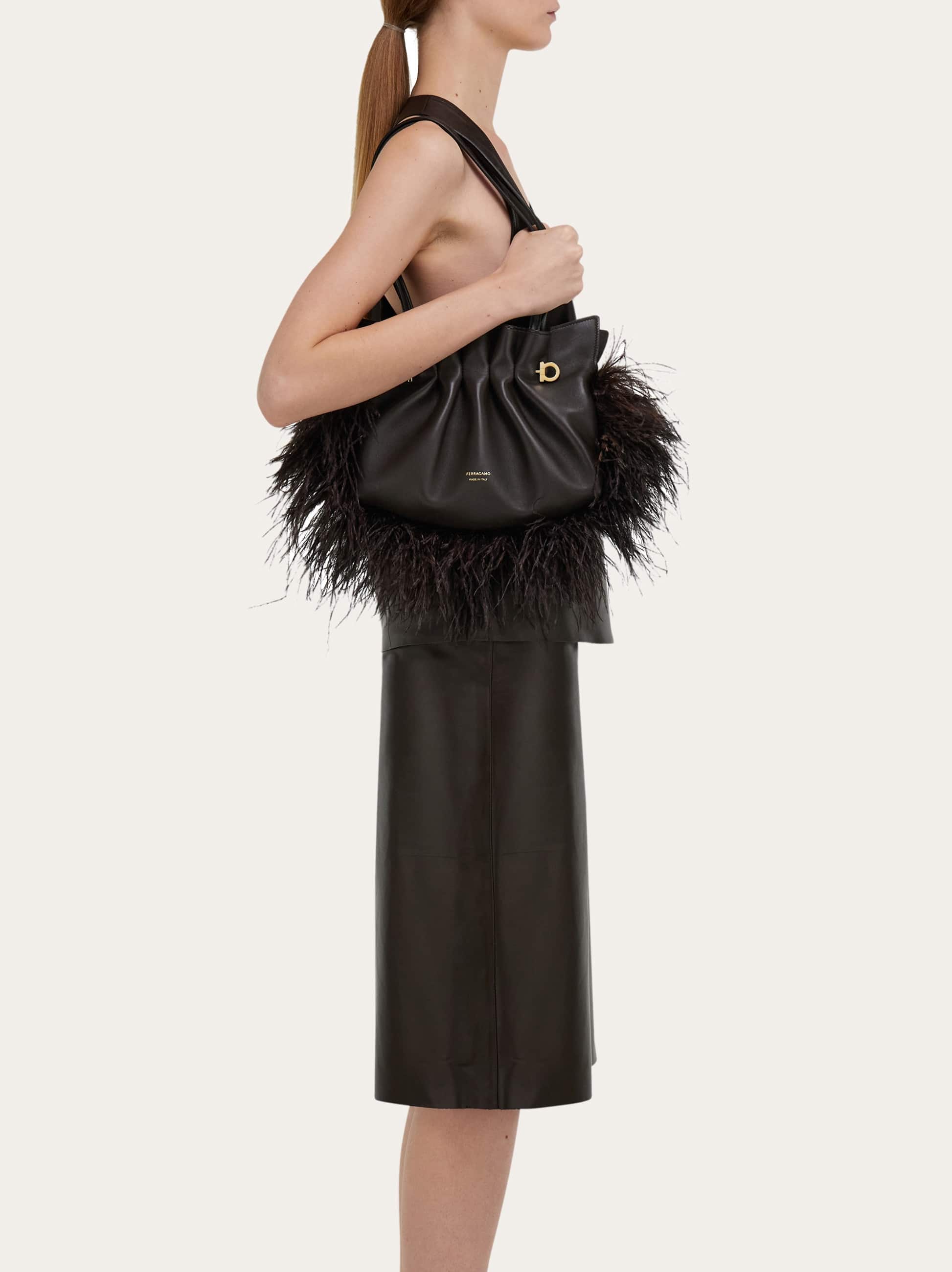  Ferragamo Damen Ferragamo Soft-bag (s) Braun 