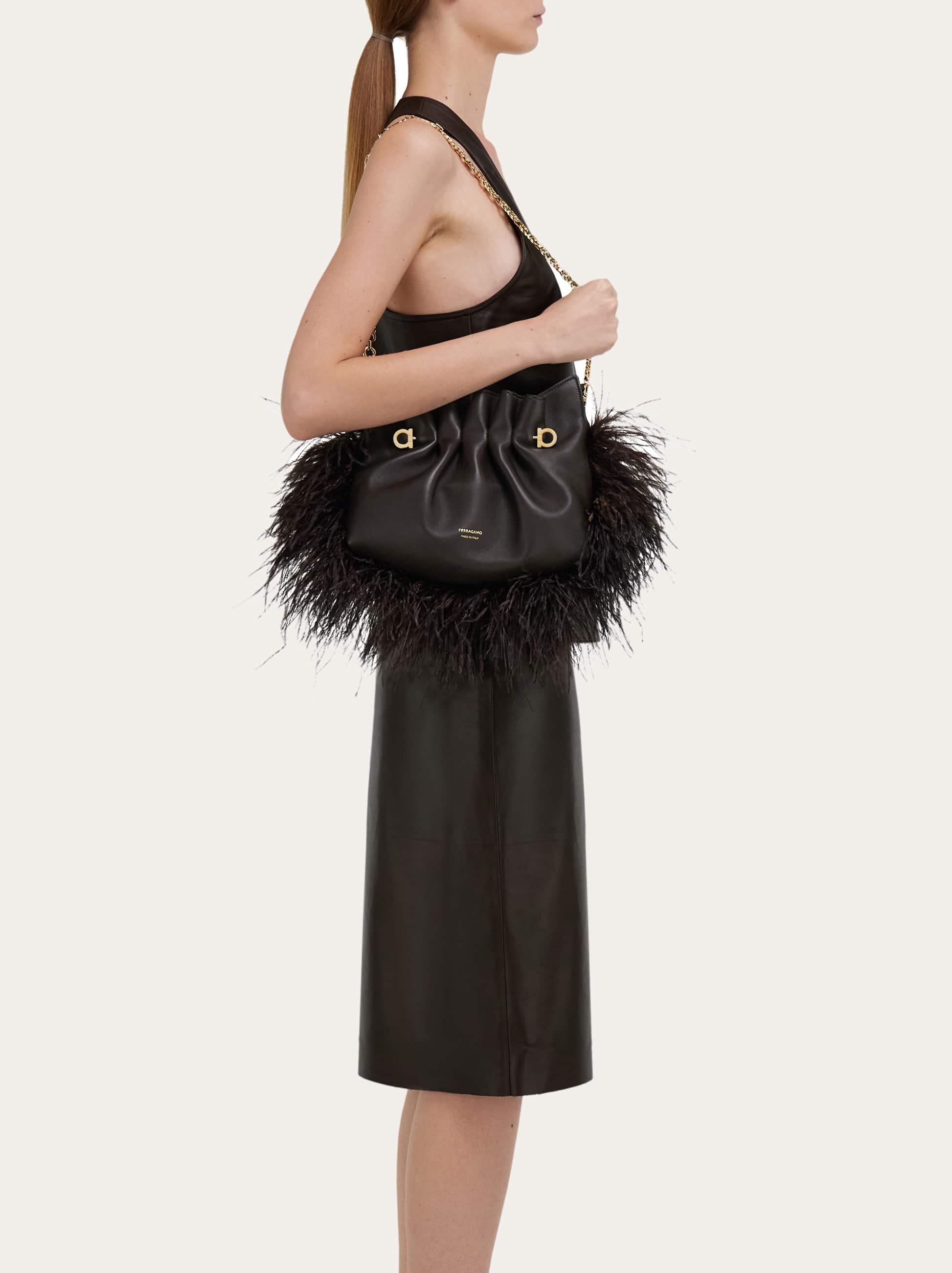  Ferragamo Damen Ferragamo Soft-bag (s) Braun 