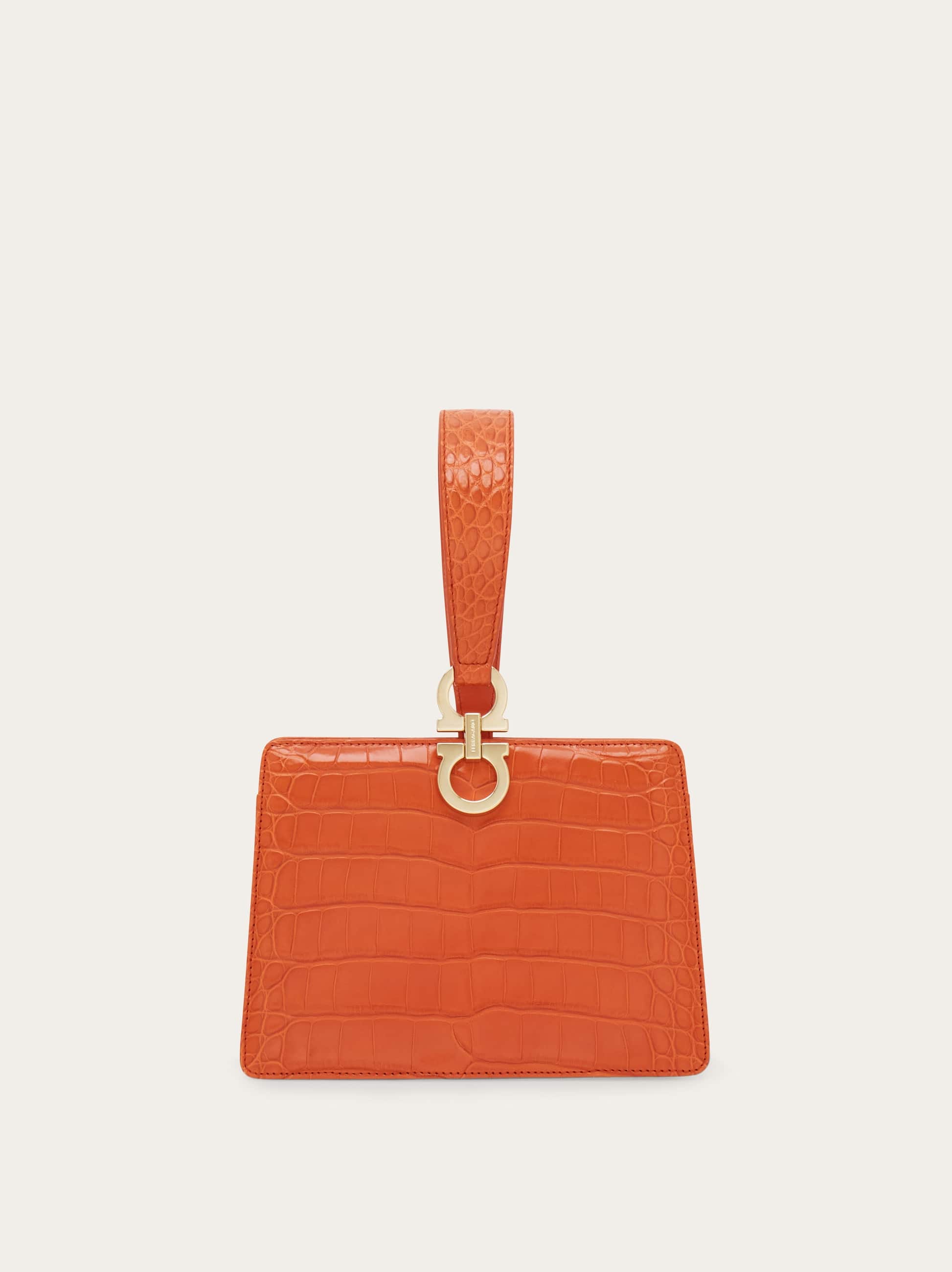Ferragamo Donna Mini clutch Arancione
