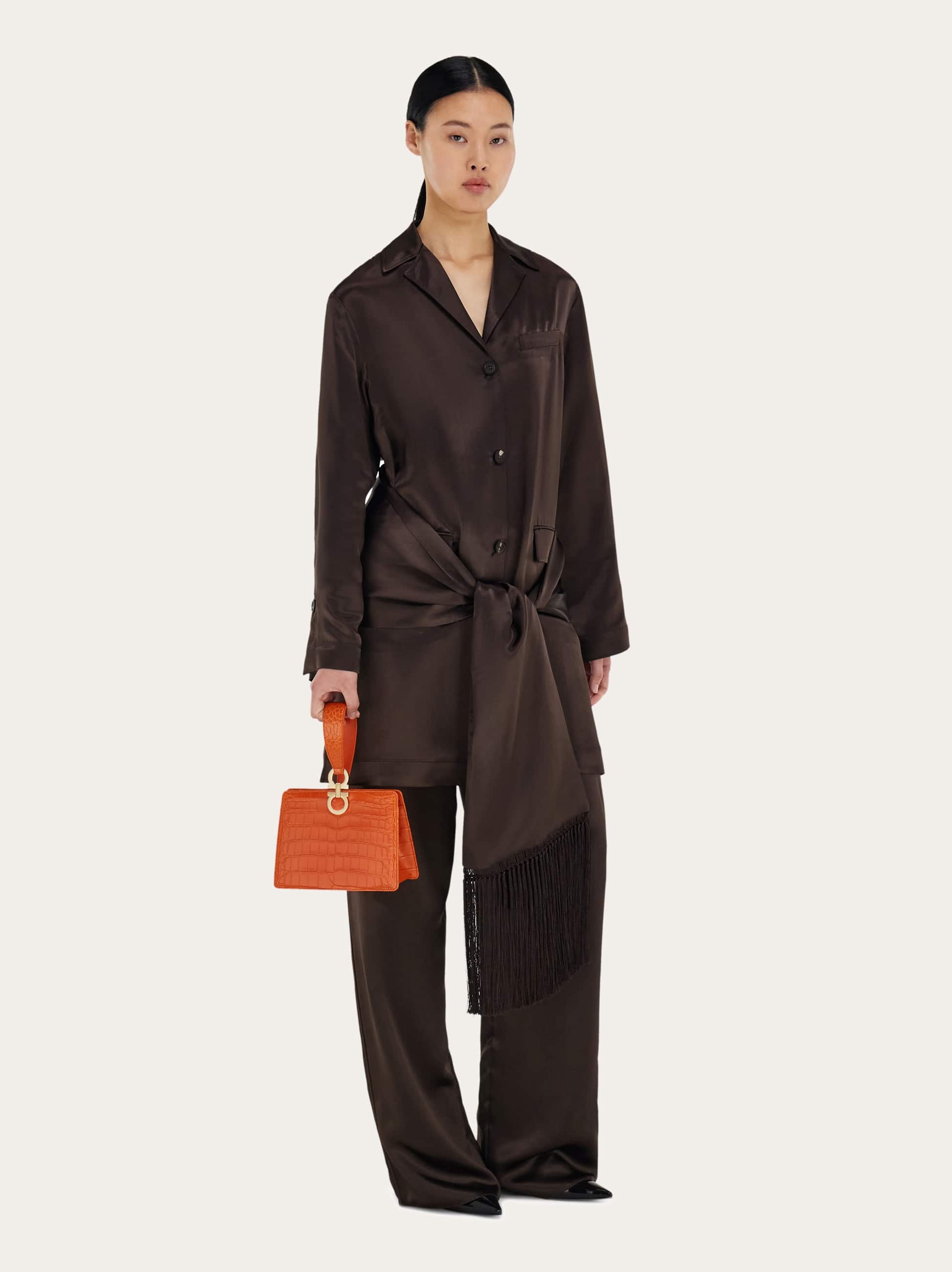  Ferragamo Damen Mini-clutch Orange 