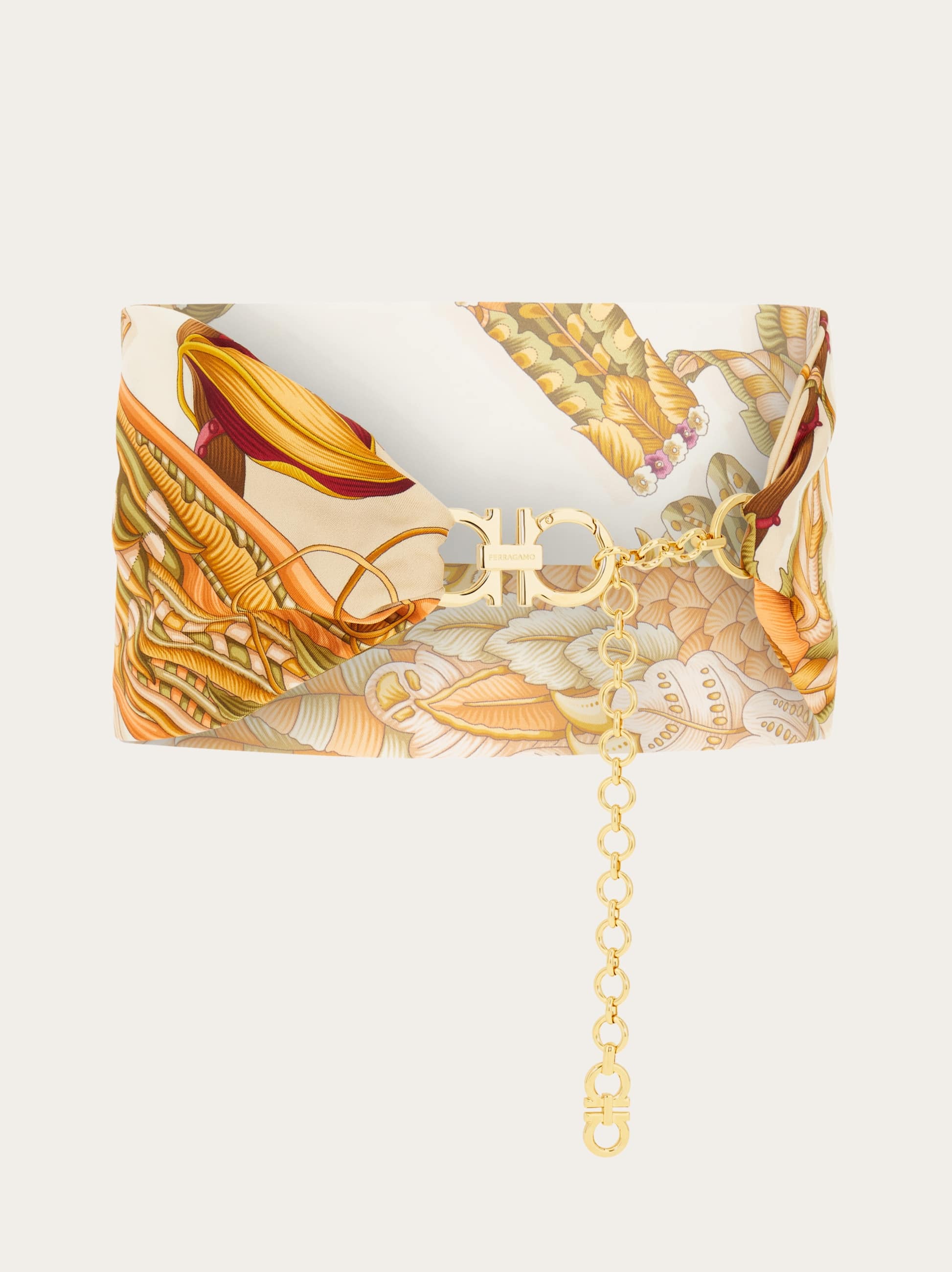 Ferragamo Women Gancini belt Multicolor