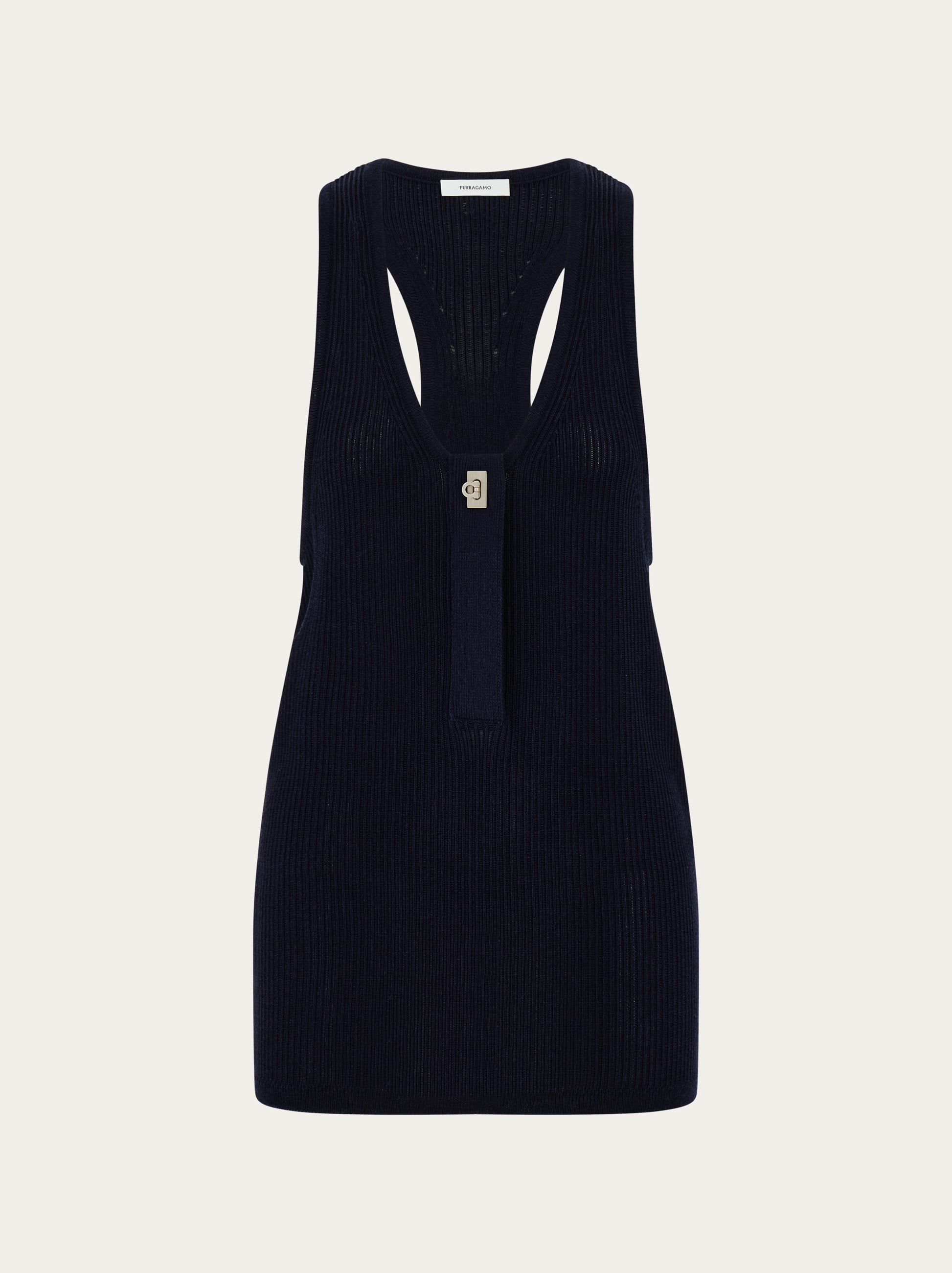 Ferragamo Donna Top in maglia Blu