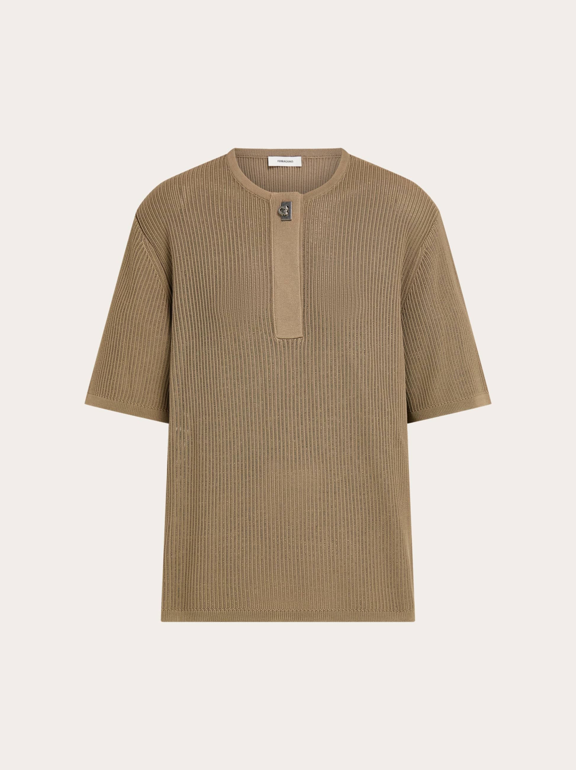 Ferragamo Donna Polo in maglia Beige