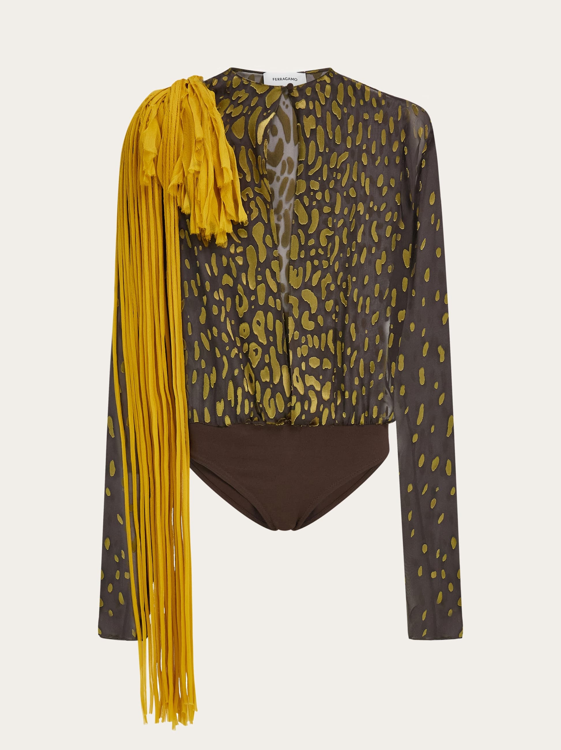 Ferragamo Donna Body con fiore Multicolore