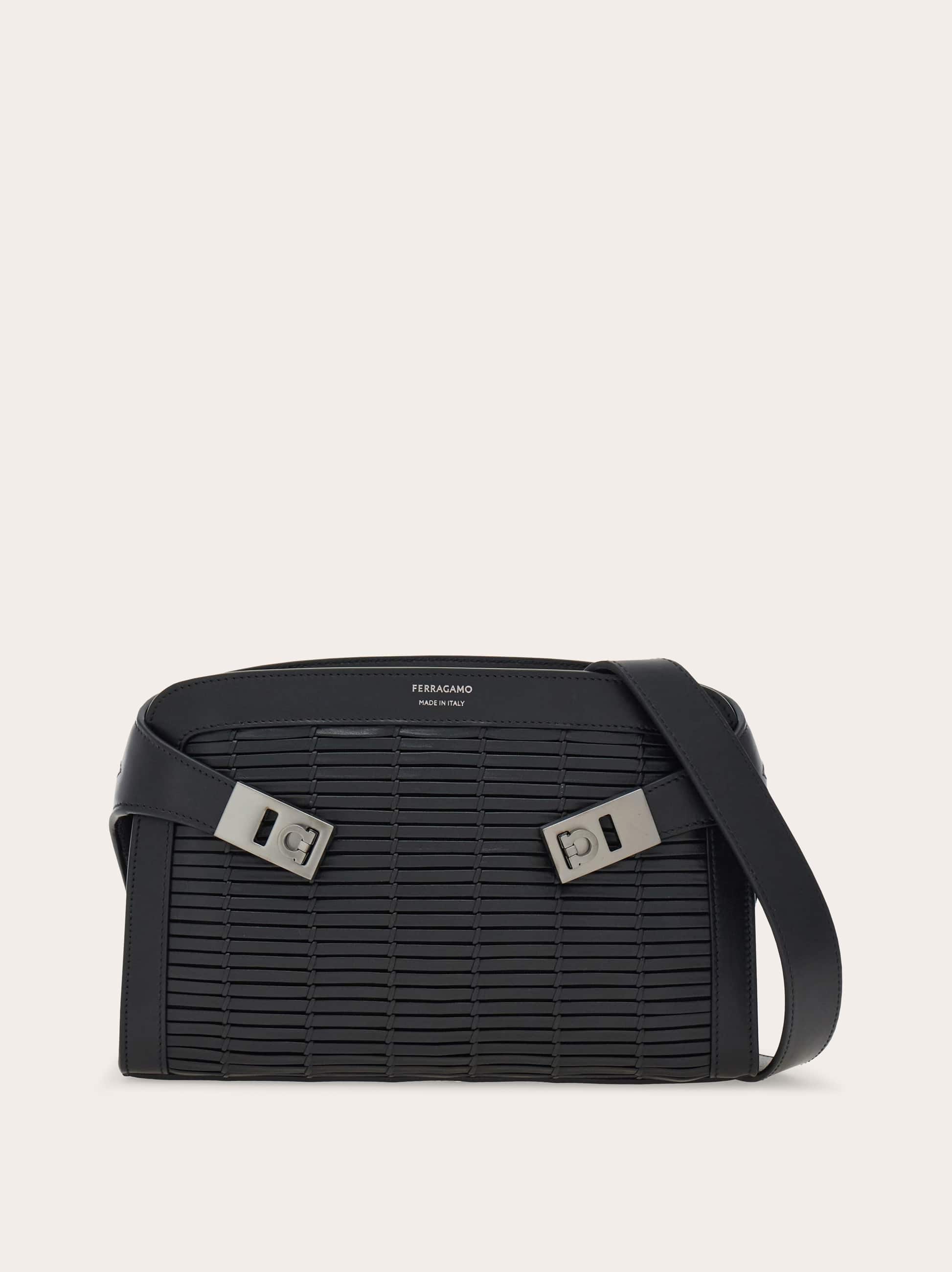 Ferragamo Uomo Borsa a tracolla Hug Nero