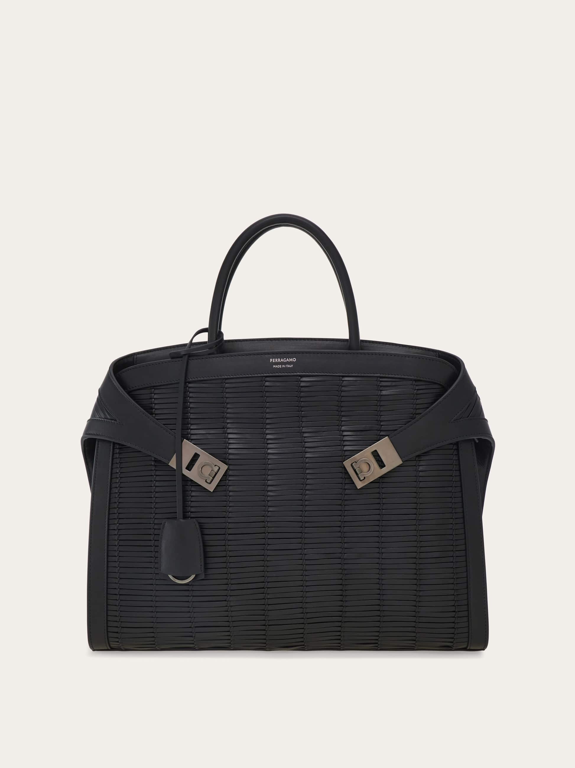 Ferragamo Uomo Borsa da lavoro Hug (S) Nero