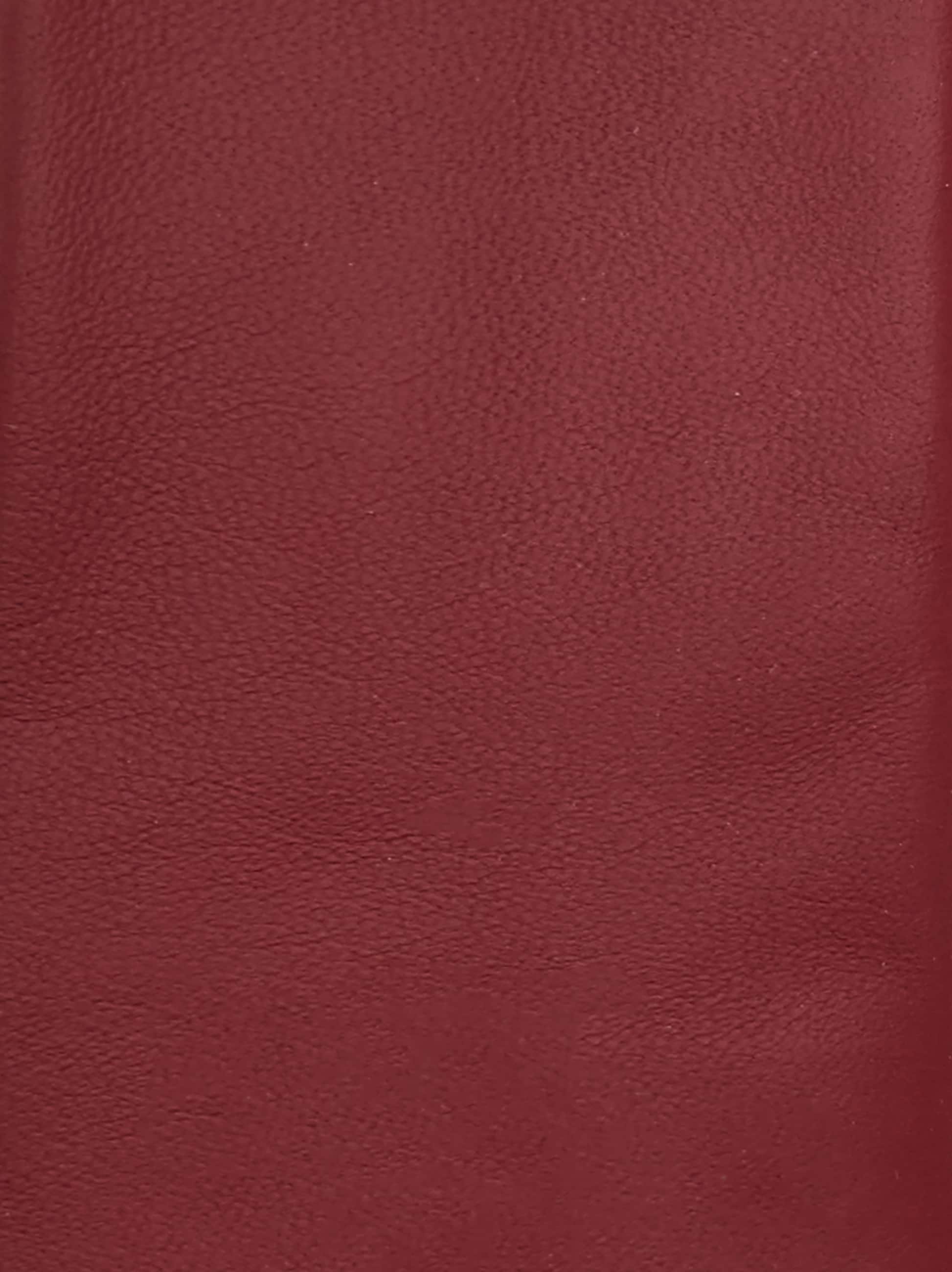  Ferragamo Men Nappa Leather Tie Red 