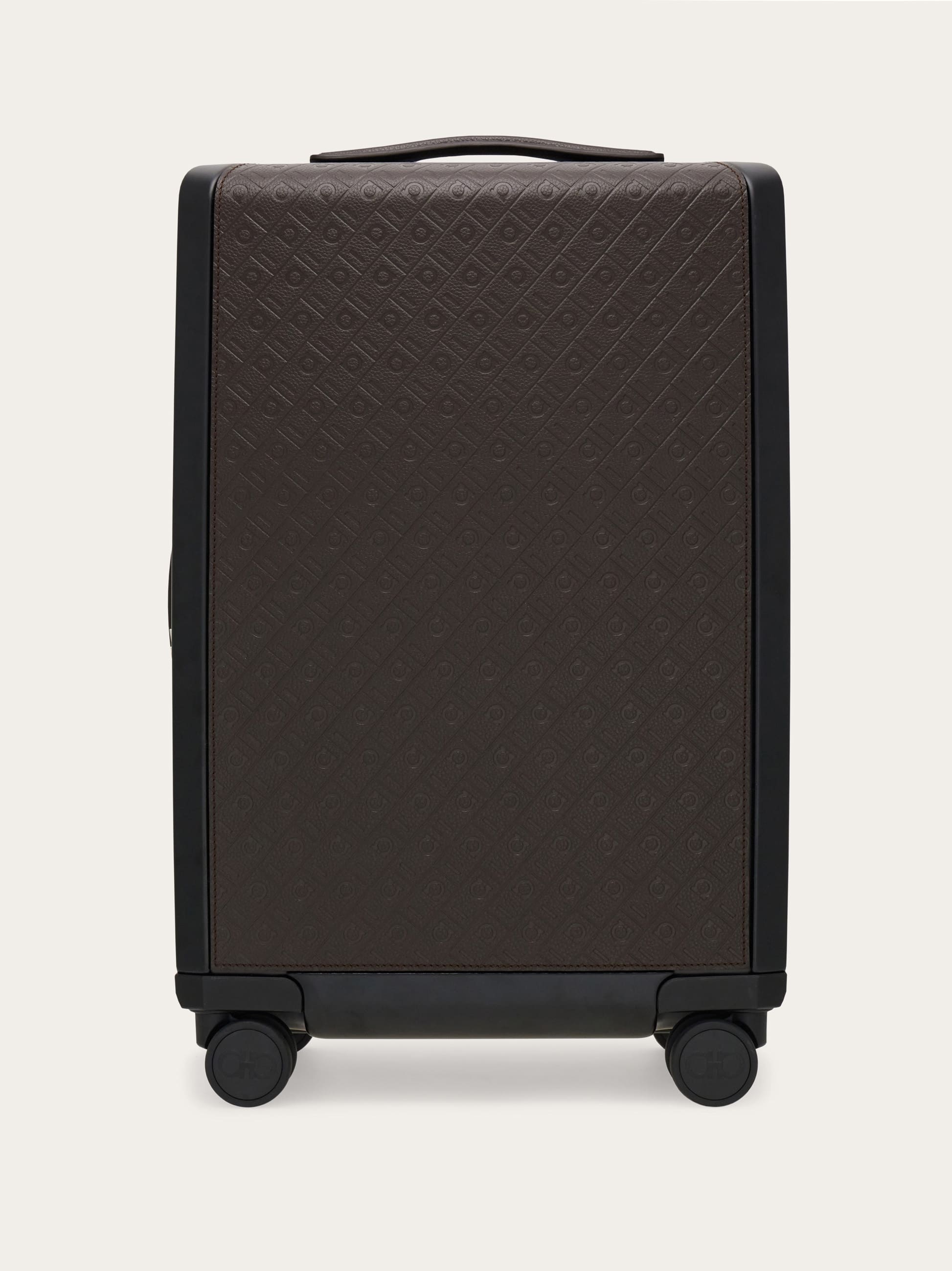 Ferragamo Uomo Trolley Ferragamo Monogram Marrone