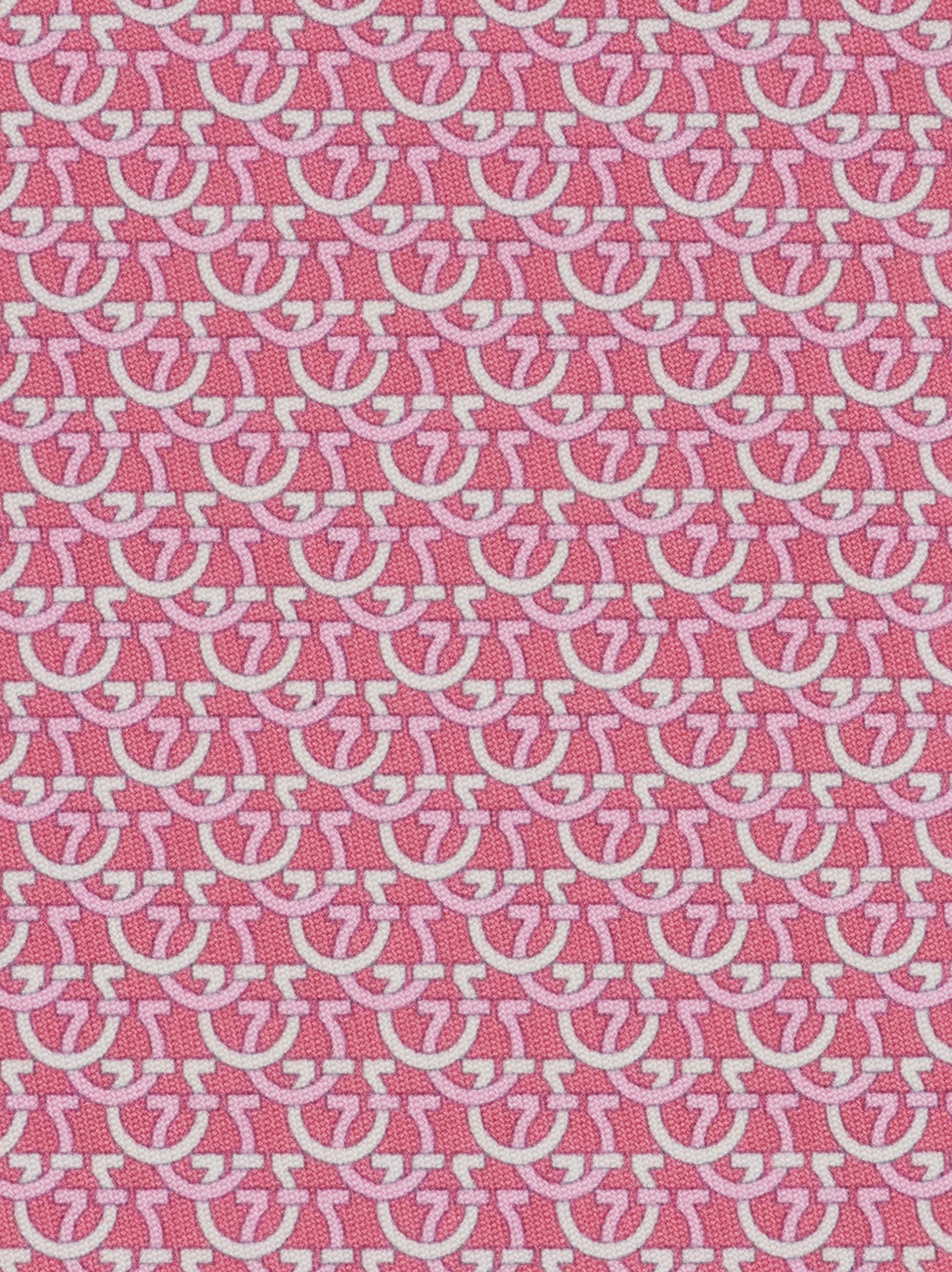  Ferragamo Herren Seidenkrawatte Mit Gancini-kreis-print Rosa 