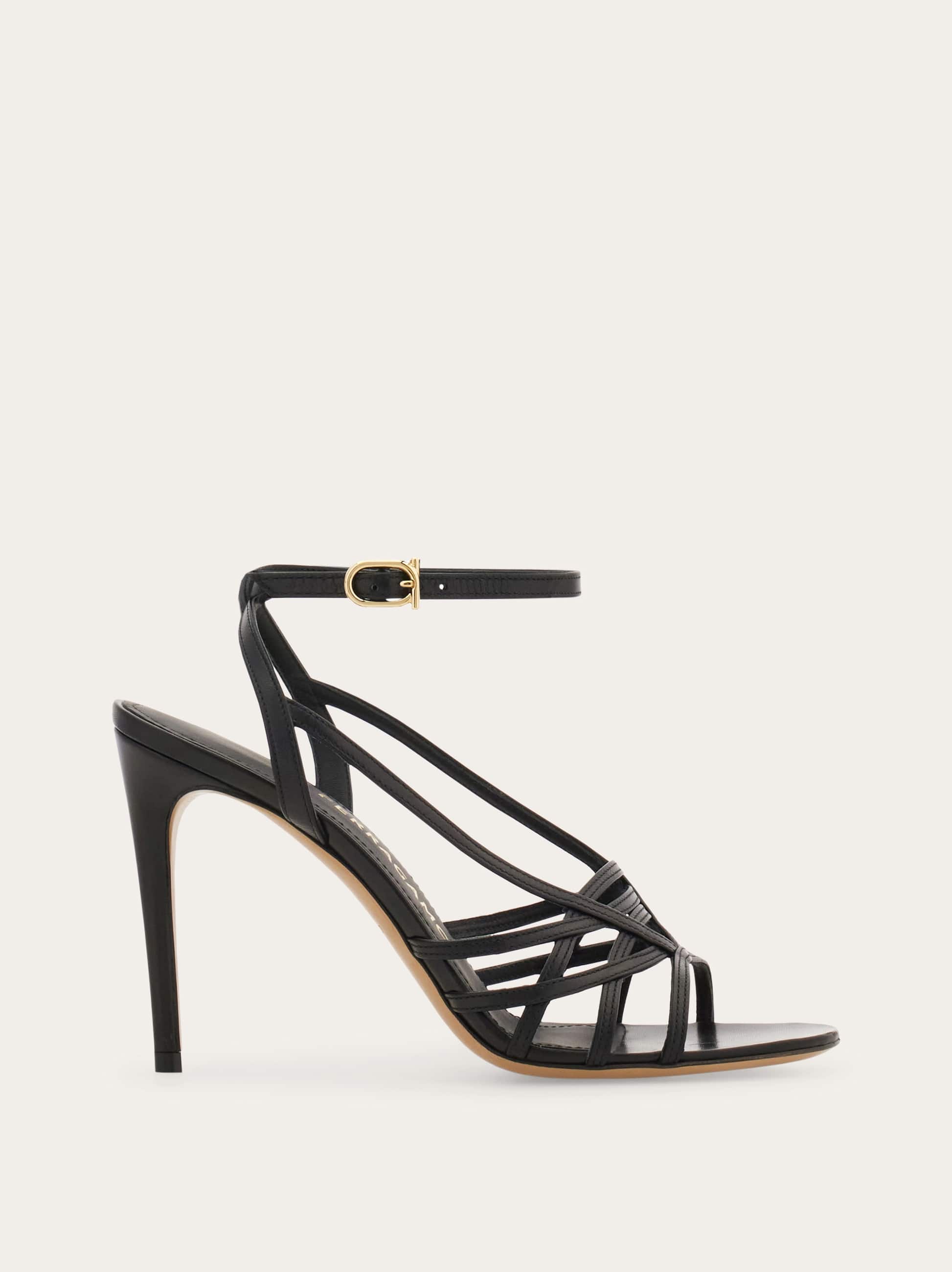 Ferragamo Women Strappy sandal Black Size 5