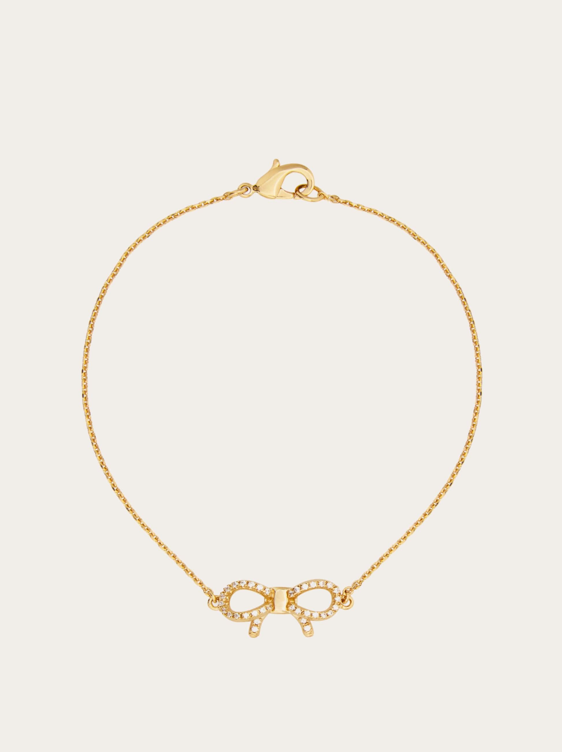 Ferragamo Women's Gold Vara Bow Bracelet