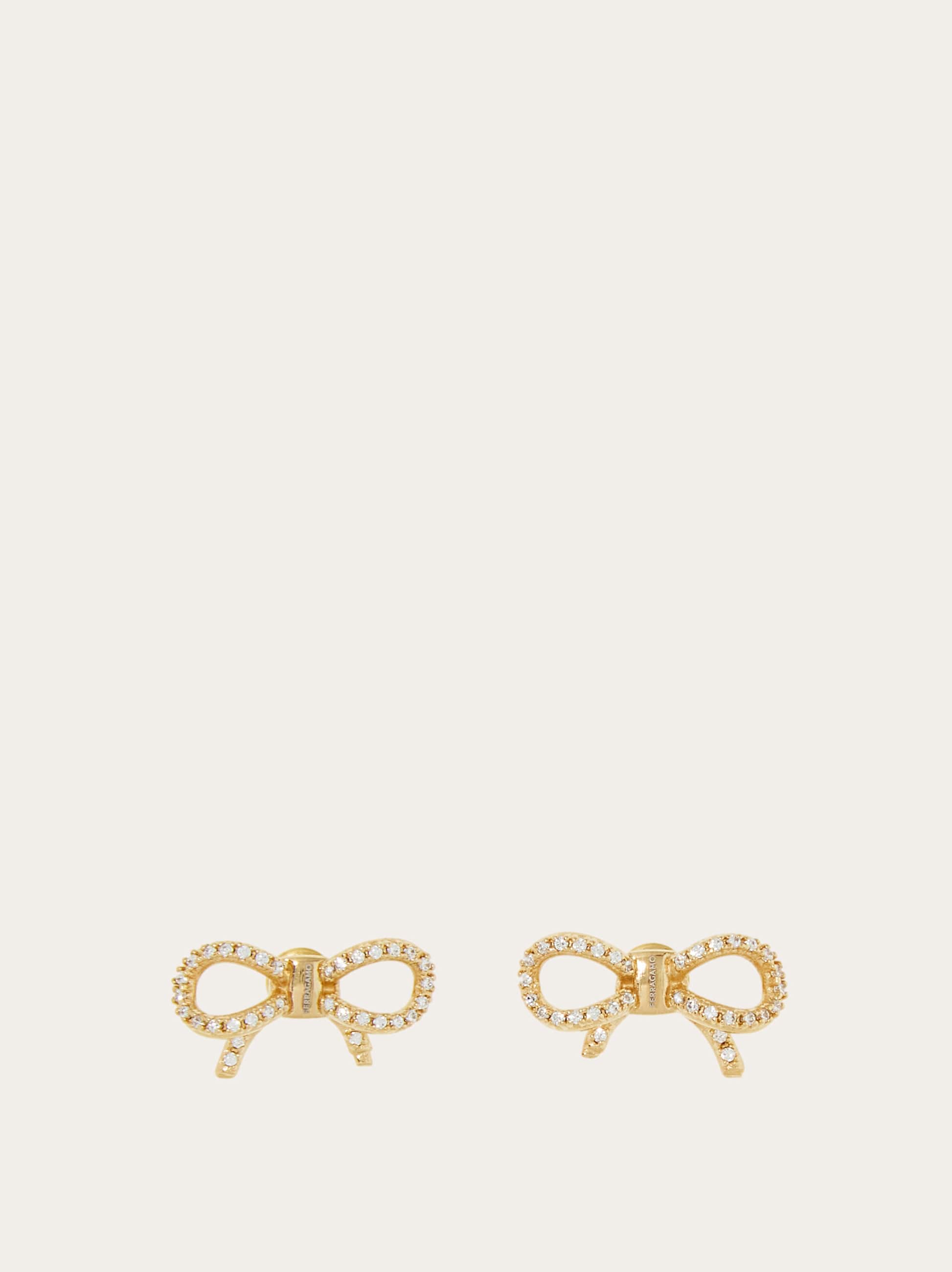 Ferragamo Women Vara bow earrings Gold