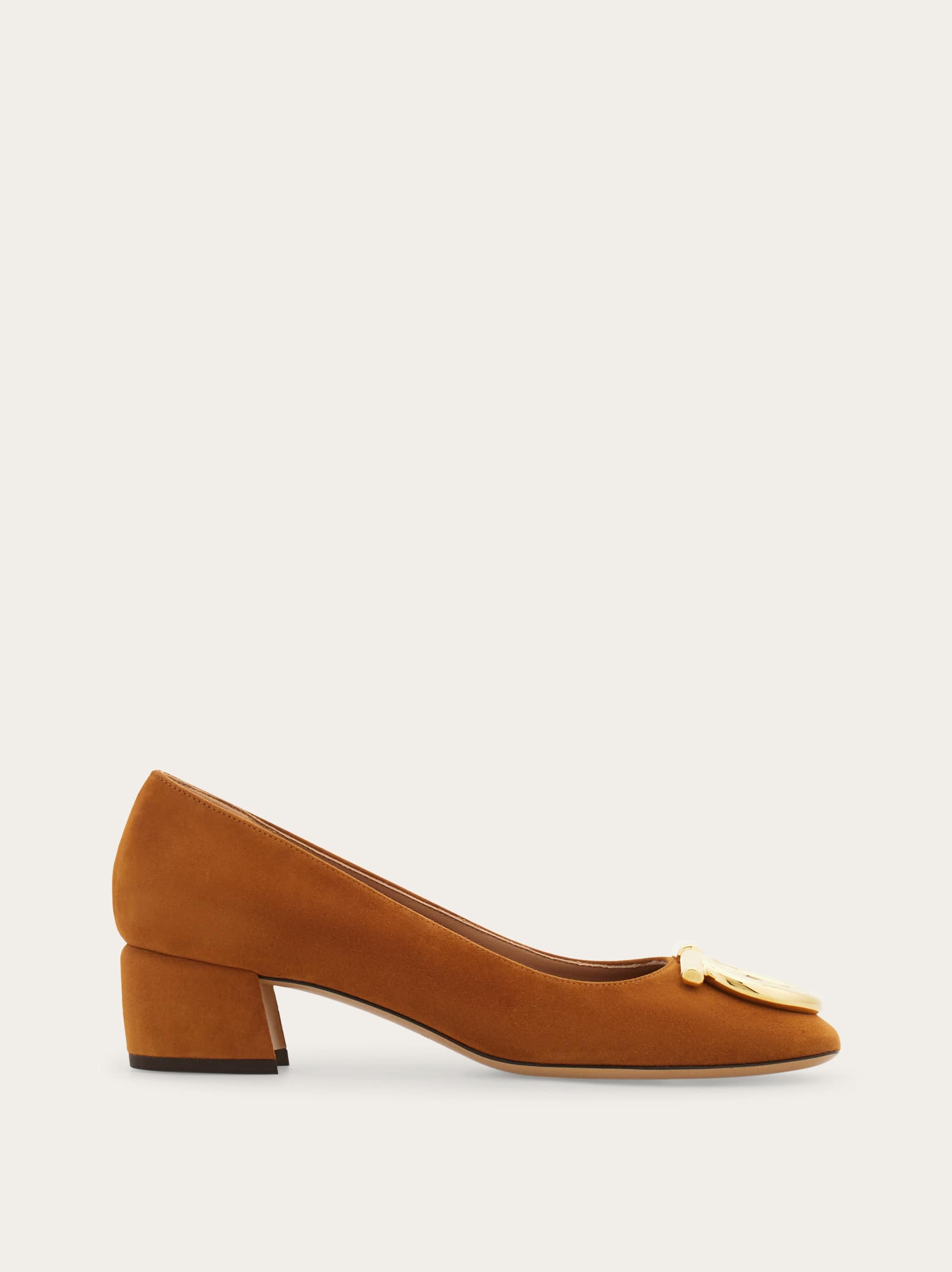 Ferragamo Maxi Gancini Pump In Multi