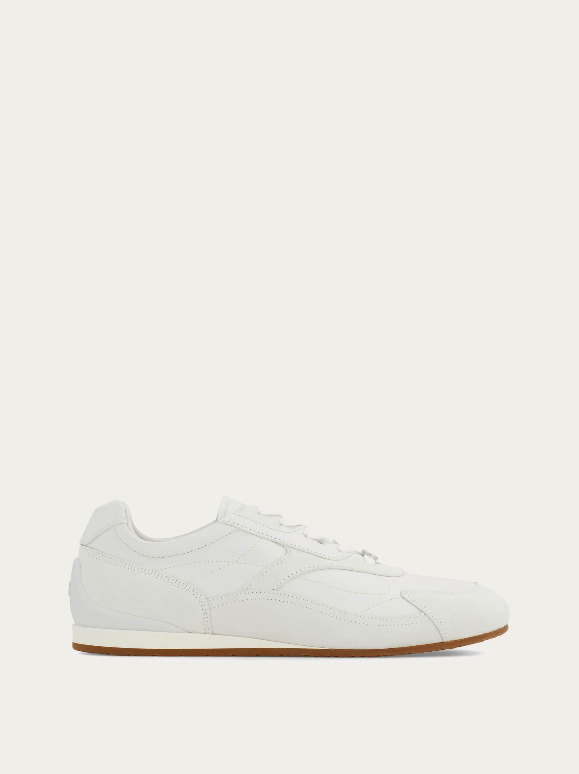 Ferragamo Uomo Sneaker in suede Bianco Taglia 42.5