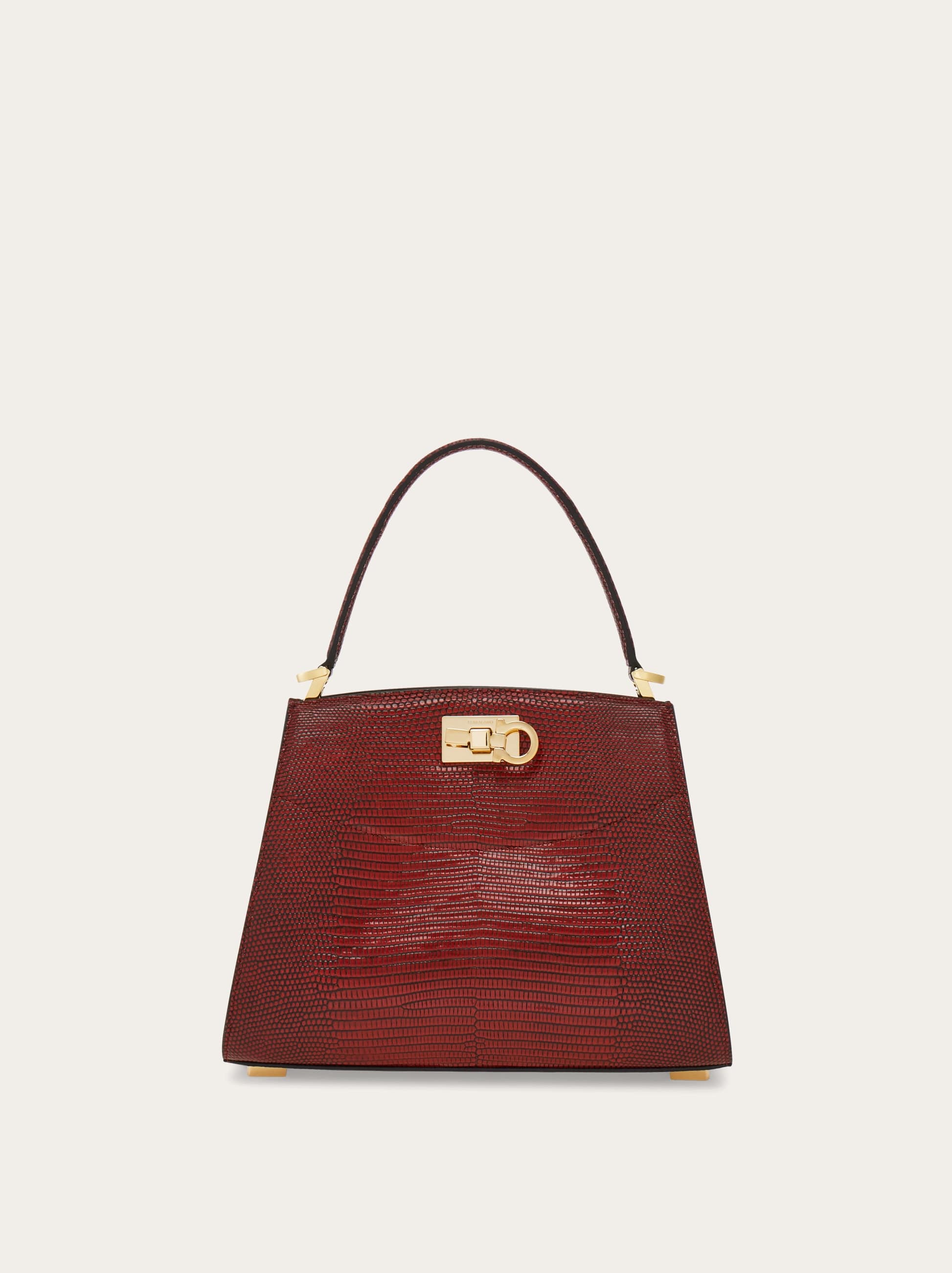 Ferragamo Donna New Ferragamo Studio box bag (S) Marrone