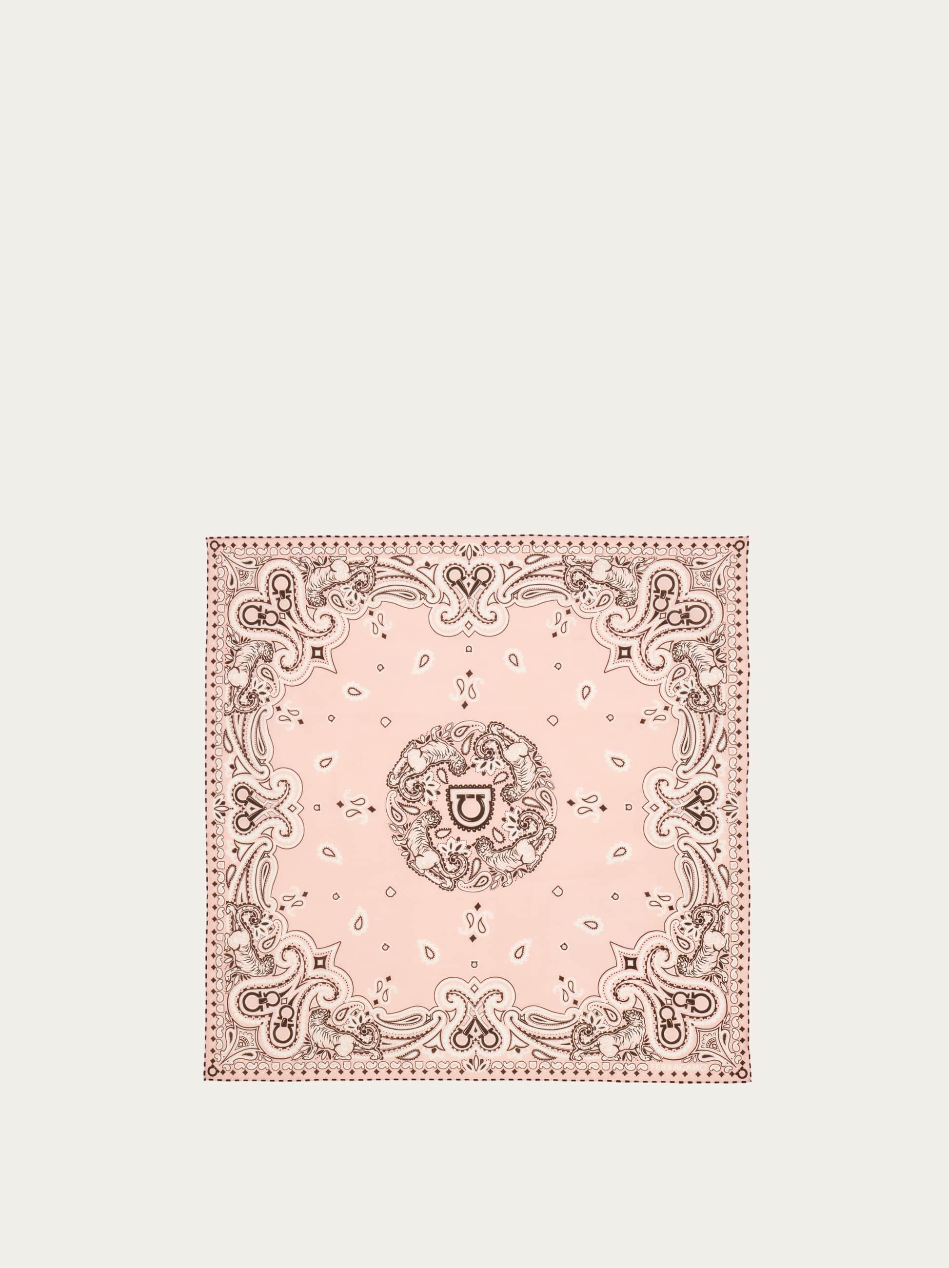 Ferragamo Women Arabesque print bandana Pink
