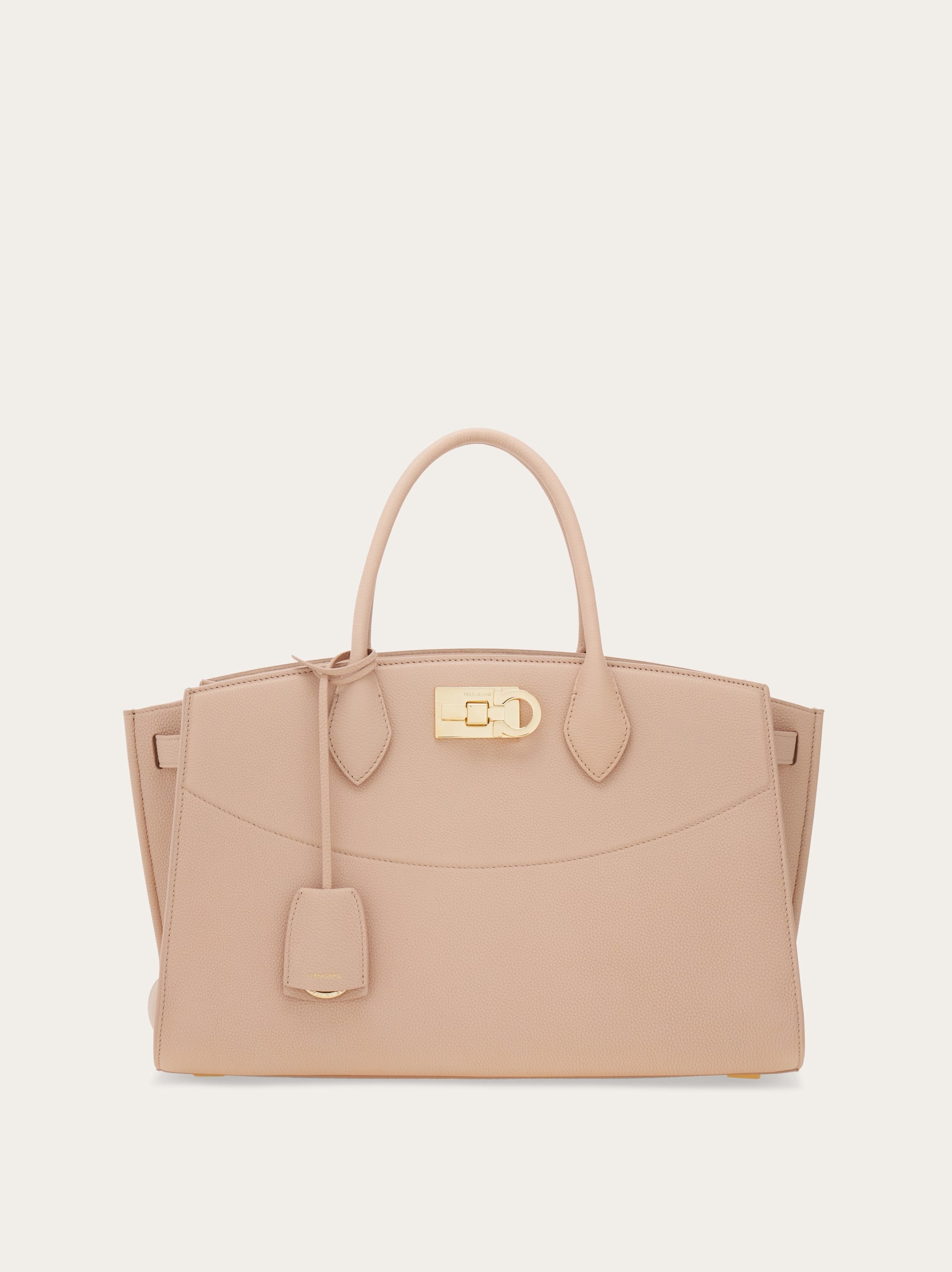 Ferragamo Women New Ferragamo Studio Soft bag (L) Pink