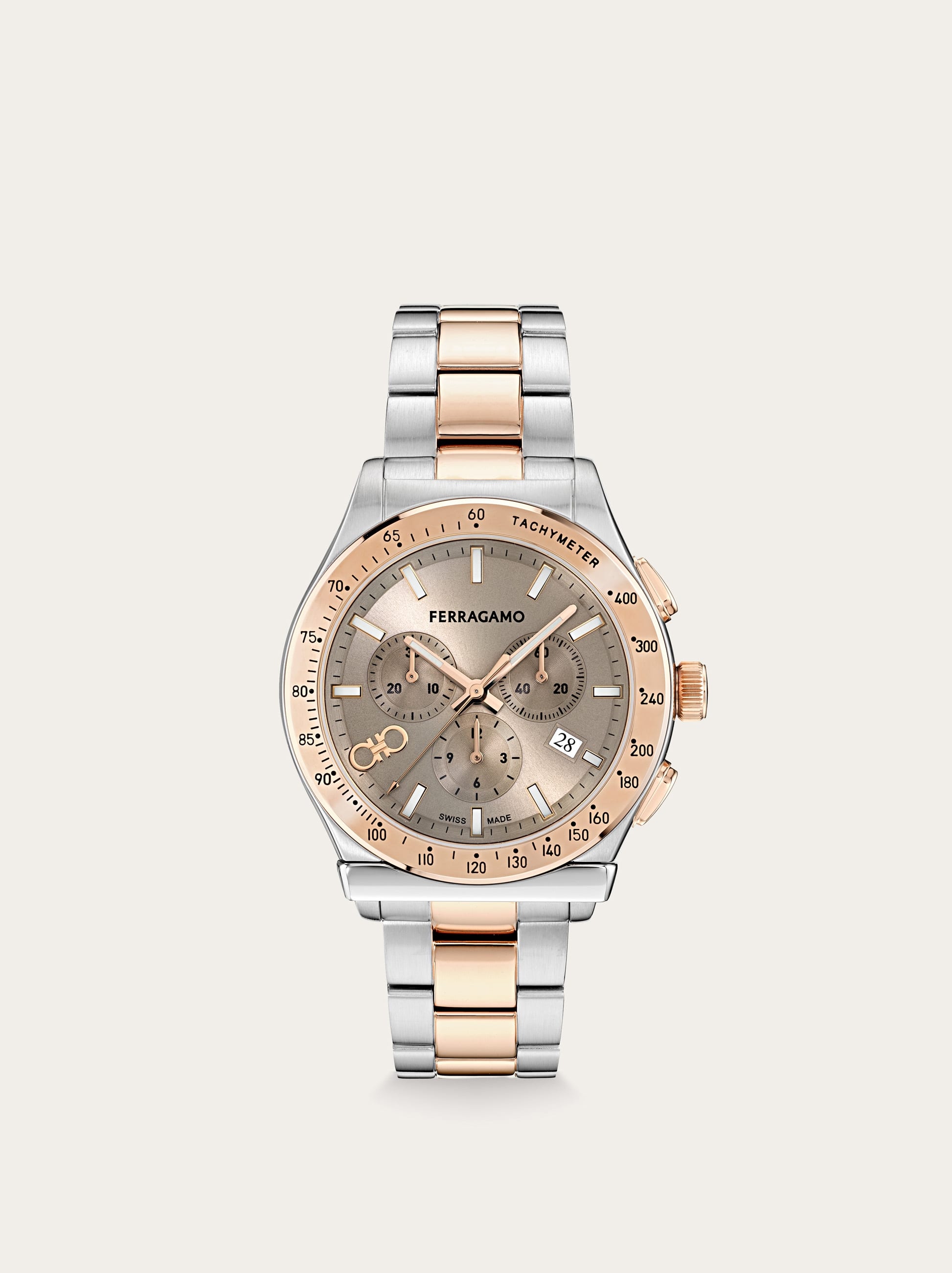 Ferragamo Men 1930 Chrono watch Pink
