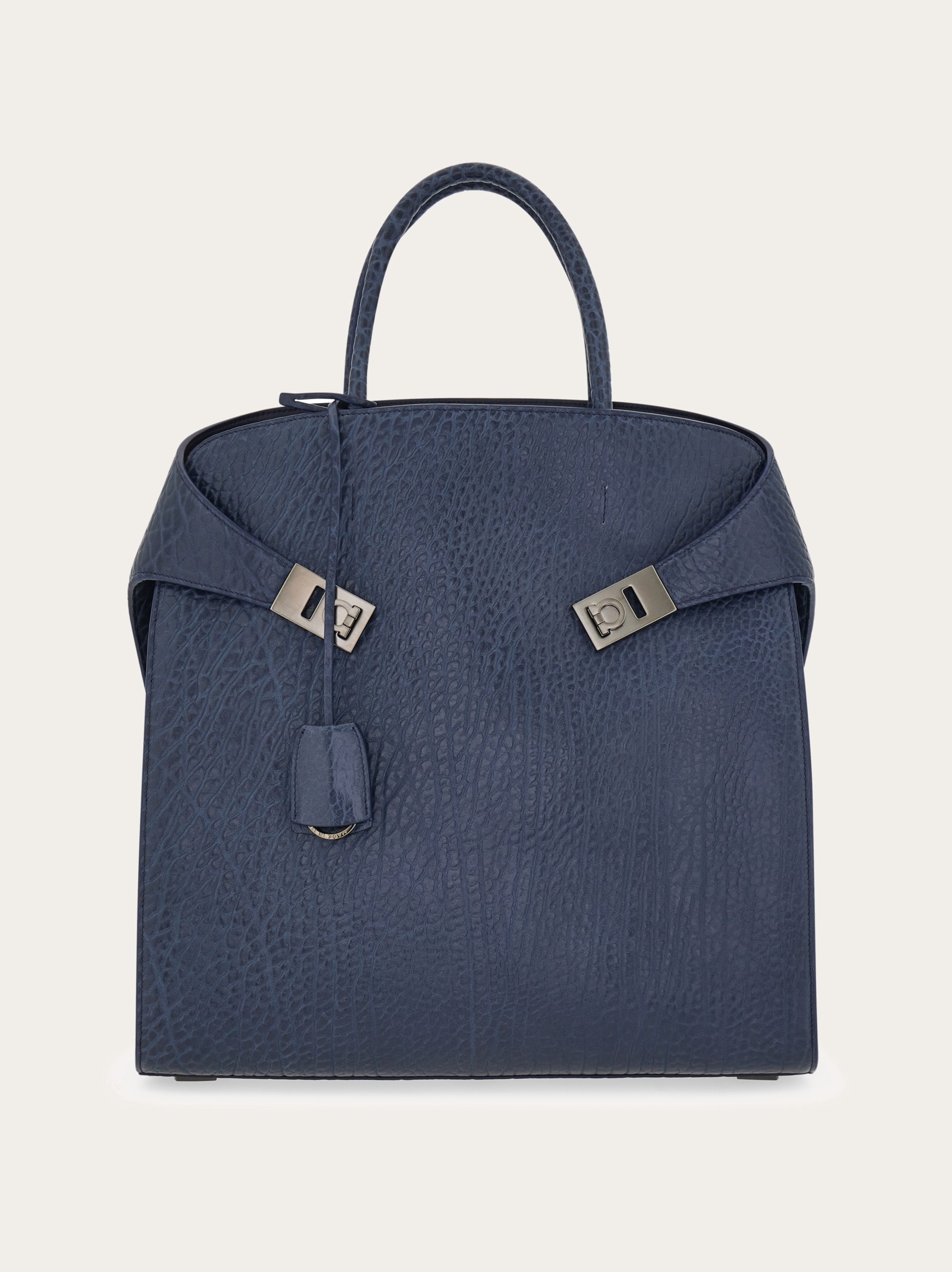 Ferragamo Men Hug tote bag Blue