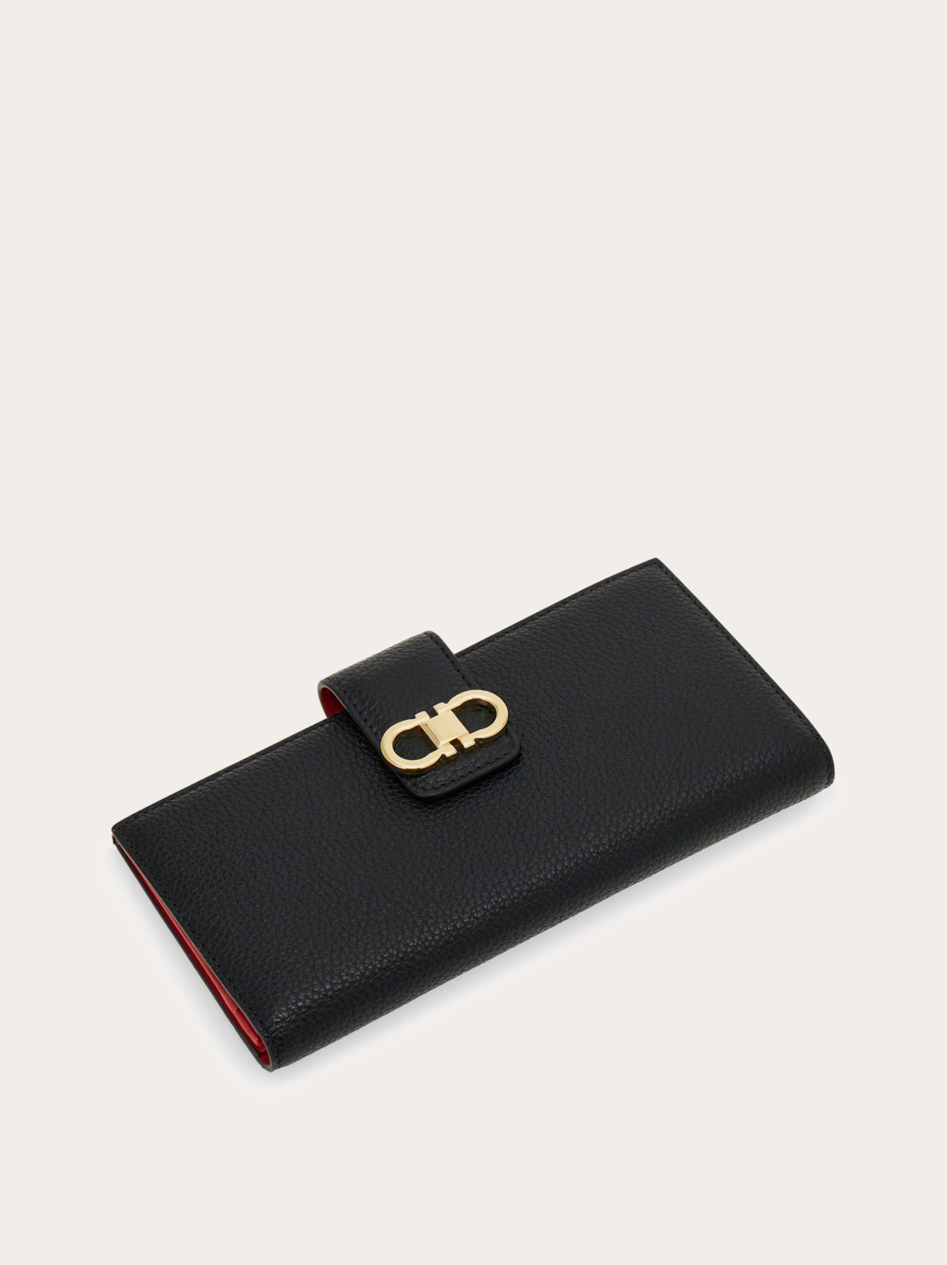  Ferragamo Damen Geldbörse Schwarz 