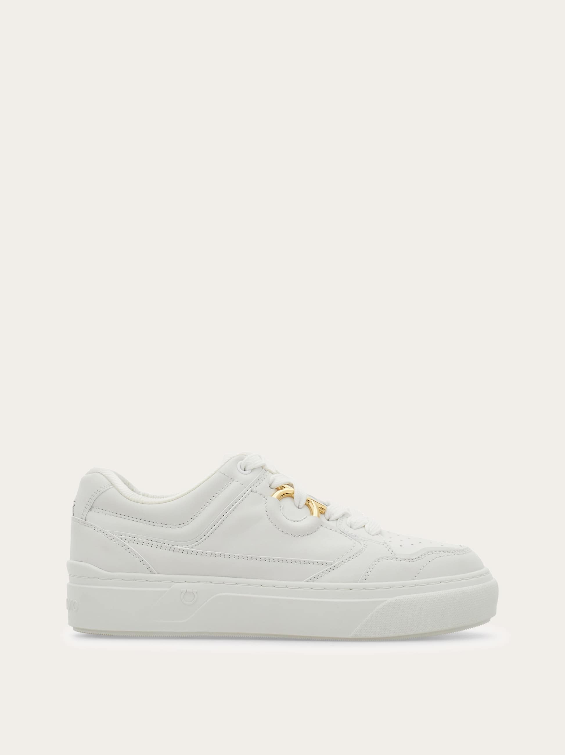 Ferragamo Gancini Sneaker In Multi
