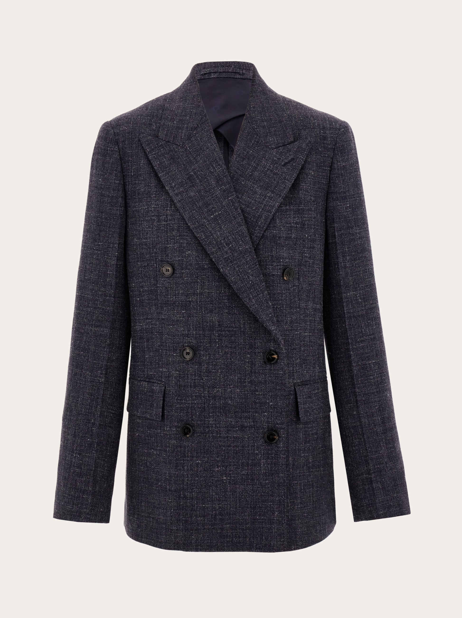Ferragamo Donna Blazer doppiopetto Blu