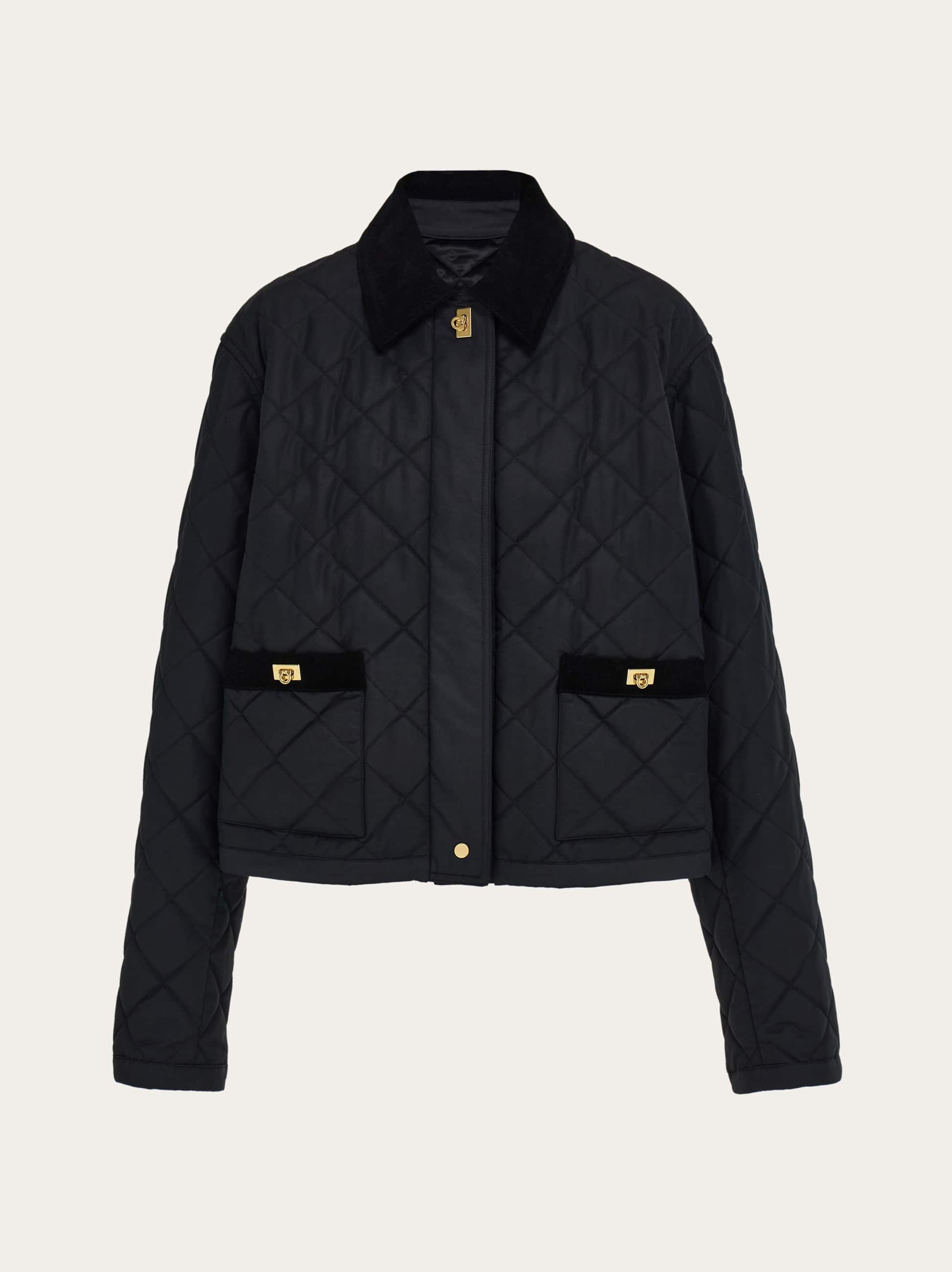 Ferragamo Women Padded blouson Black