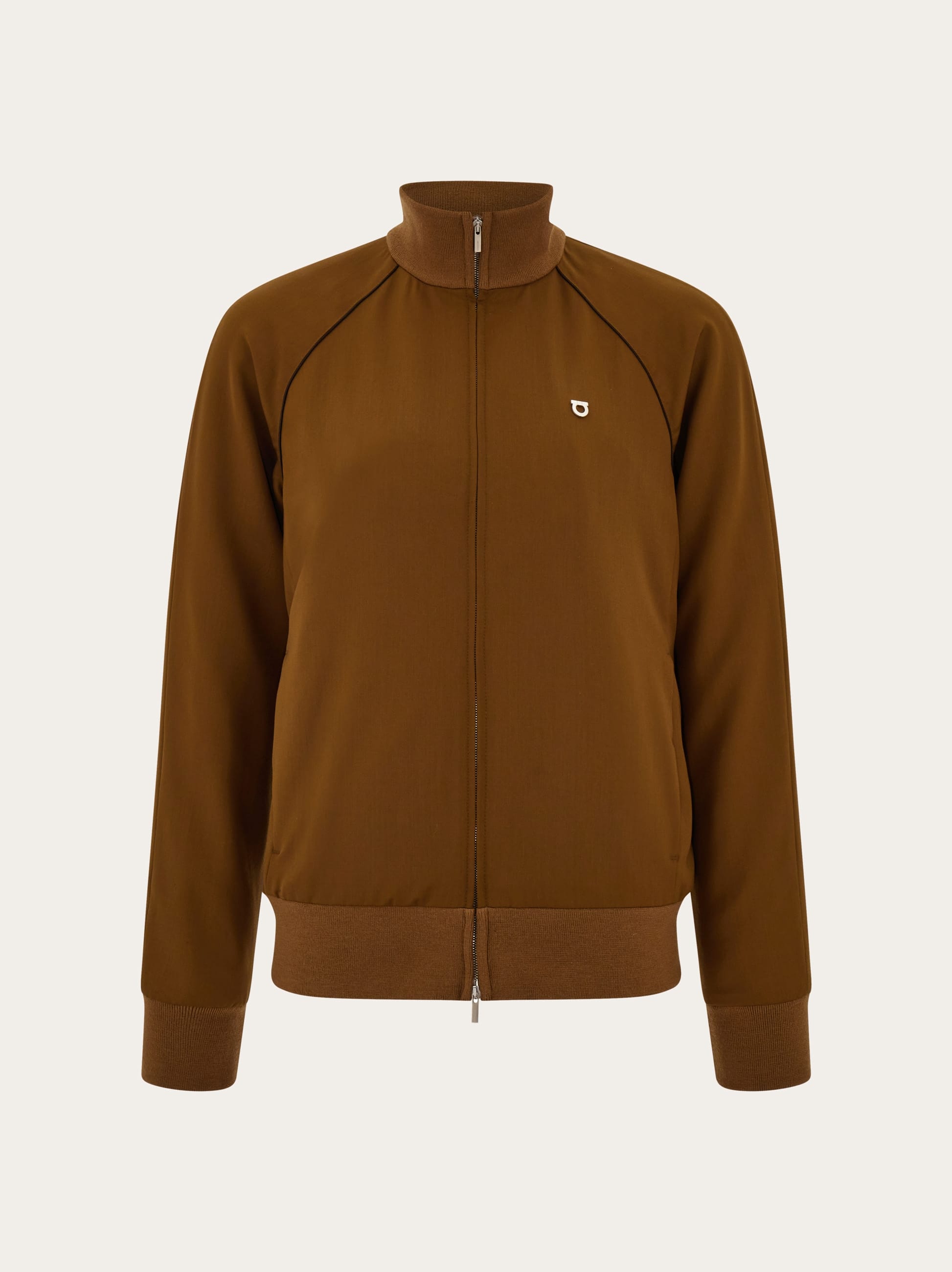 Ferragamo Men's Brown Sports Blouson