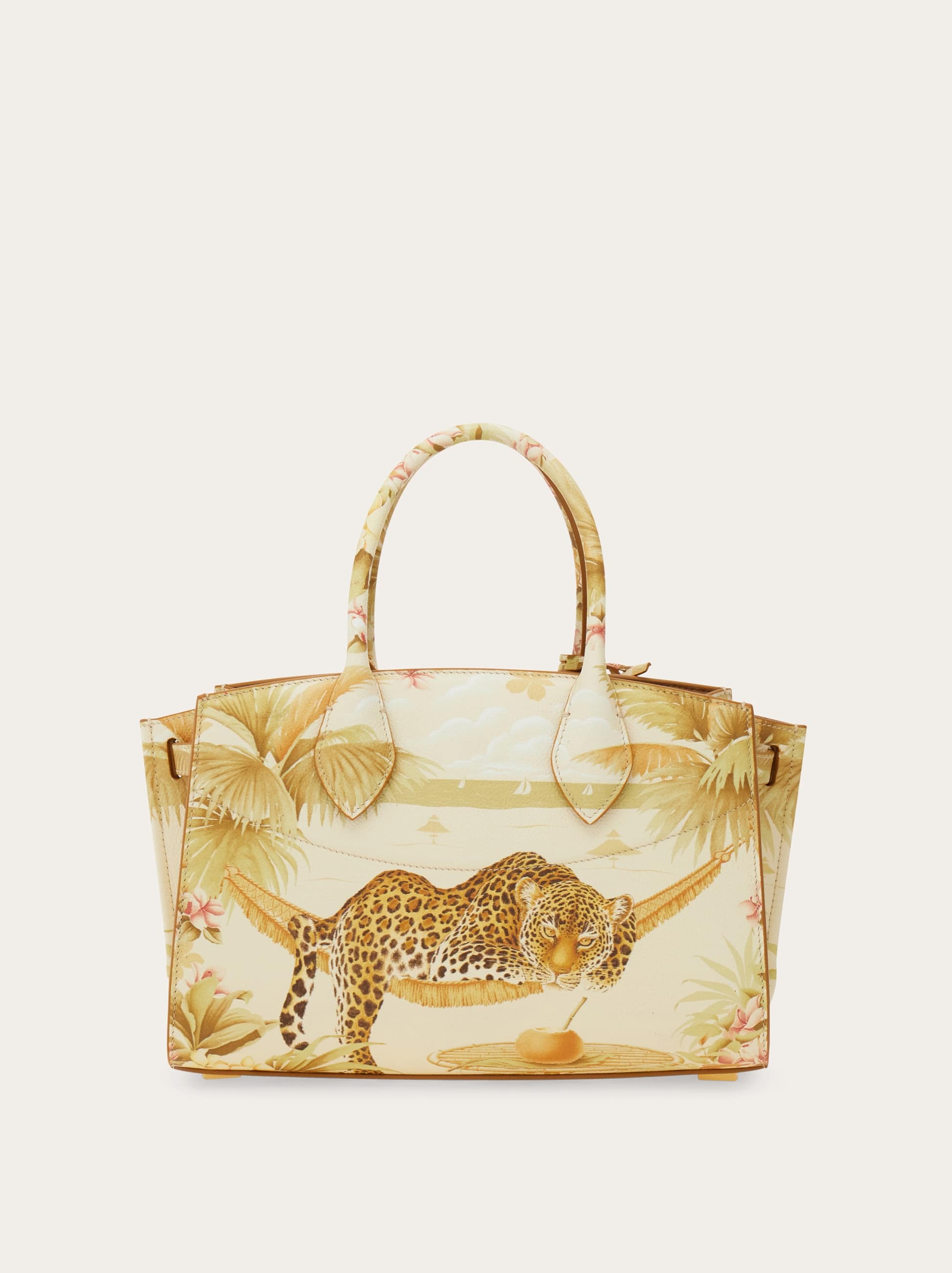 Ferragamo Studio Soft Bag (m) Multicolore In Multi