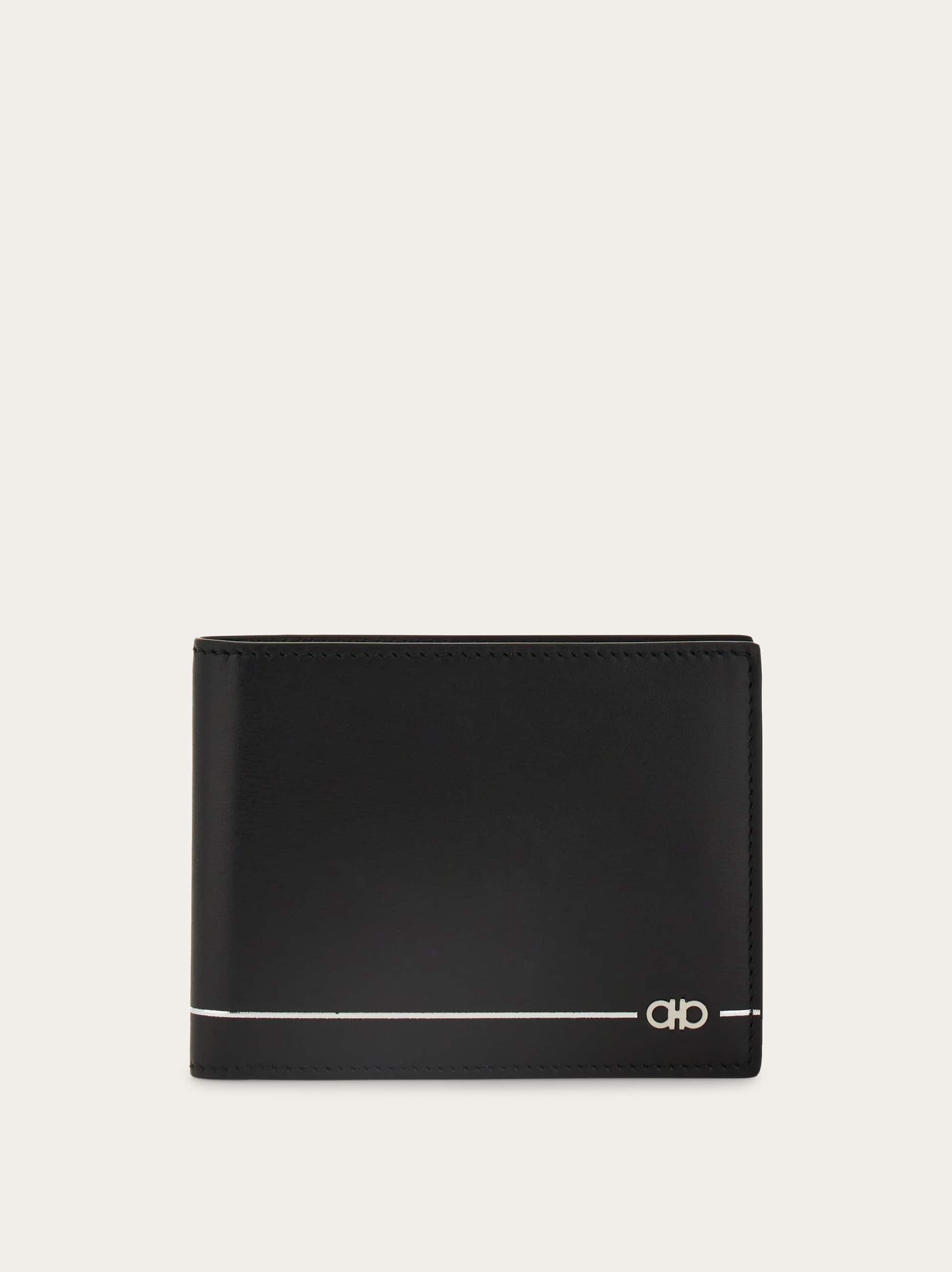 Ferragamo Uomo Portafoglio Gancini Nero