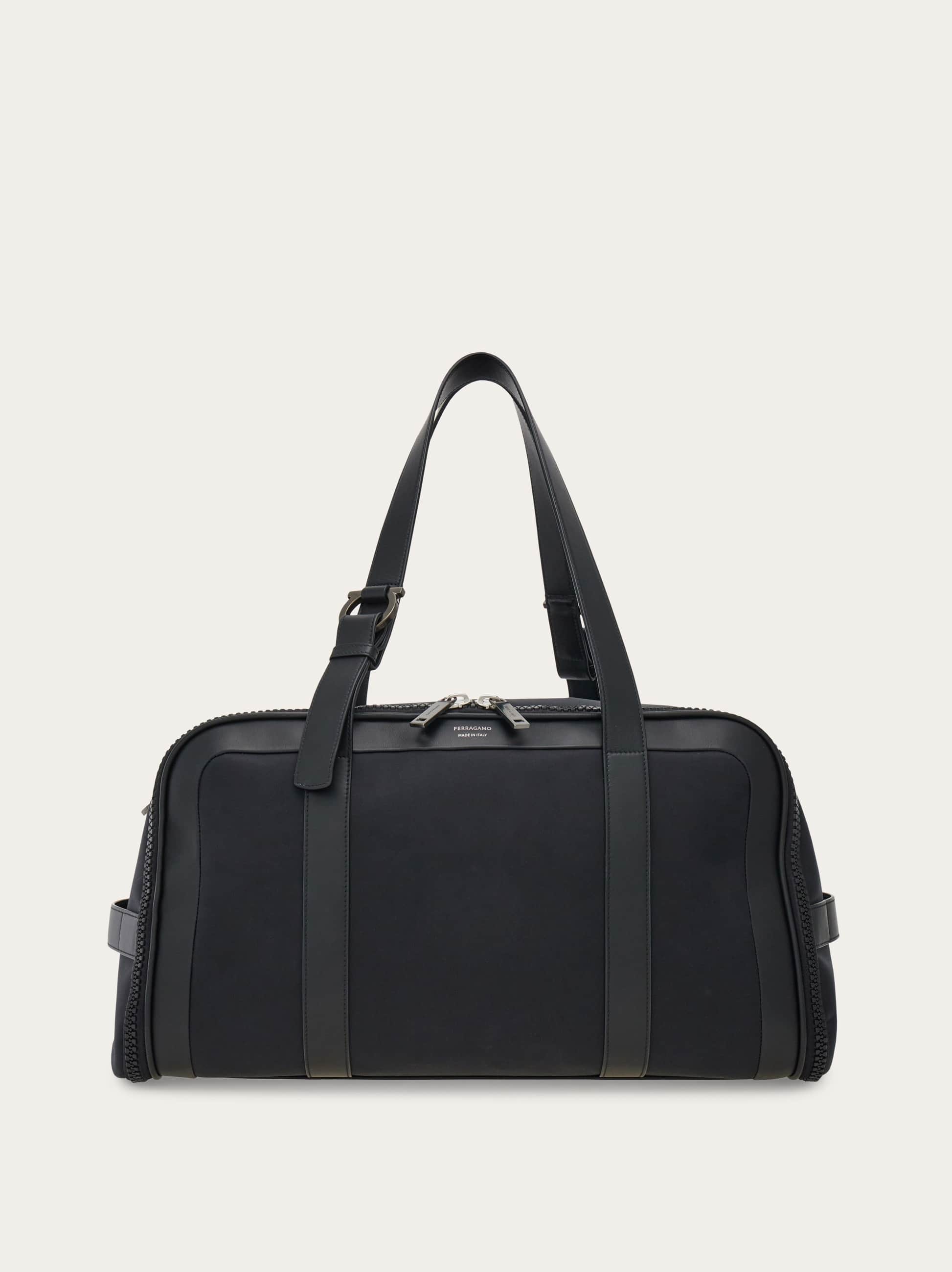 Ferragamo Uomo Borsa weekend ripiegabile Nero