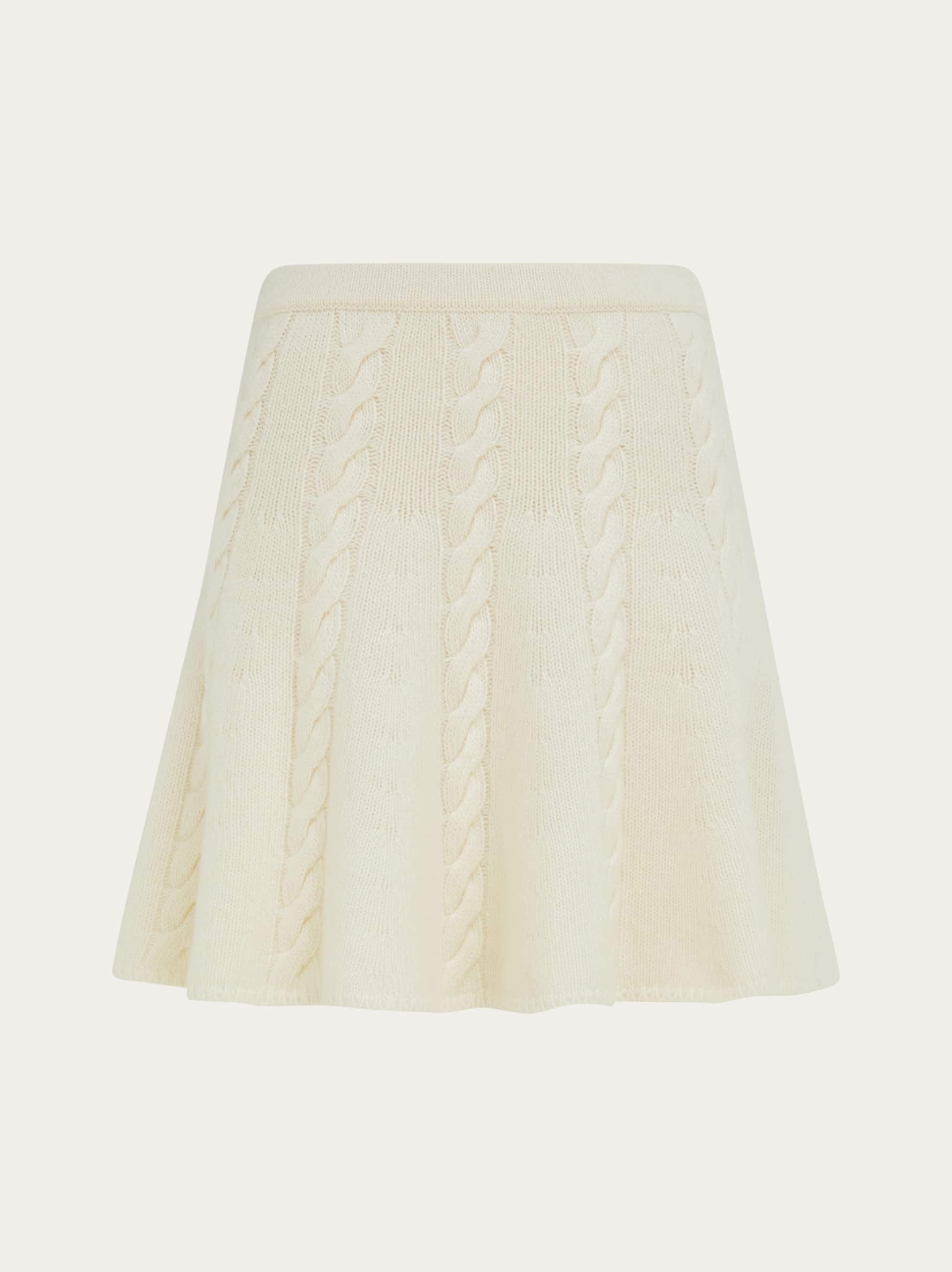 Ferragamo Donna Gonna in maglia Bianco