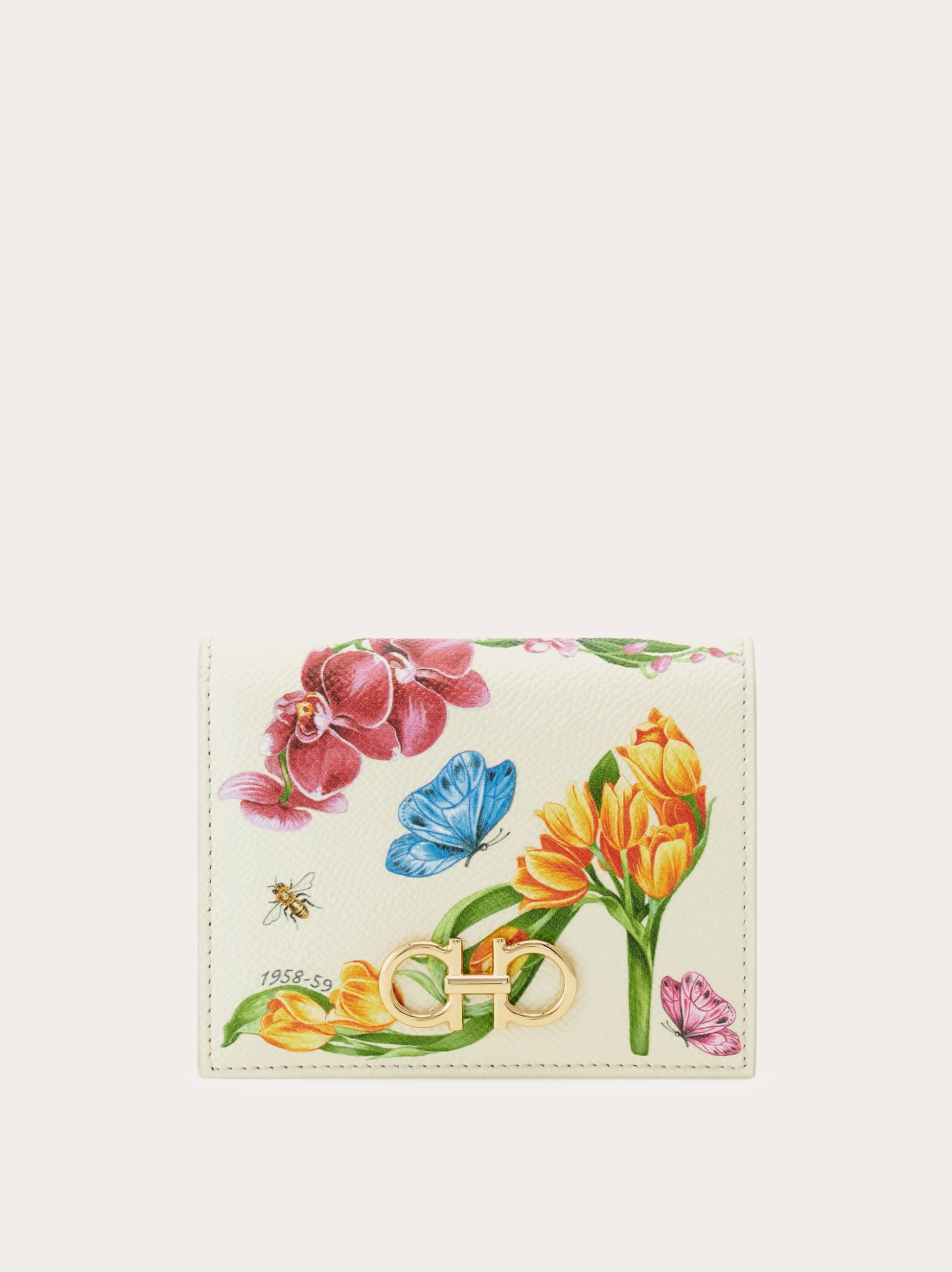 Ferragamo Women Gancini compact wallet Multicolor