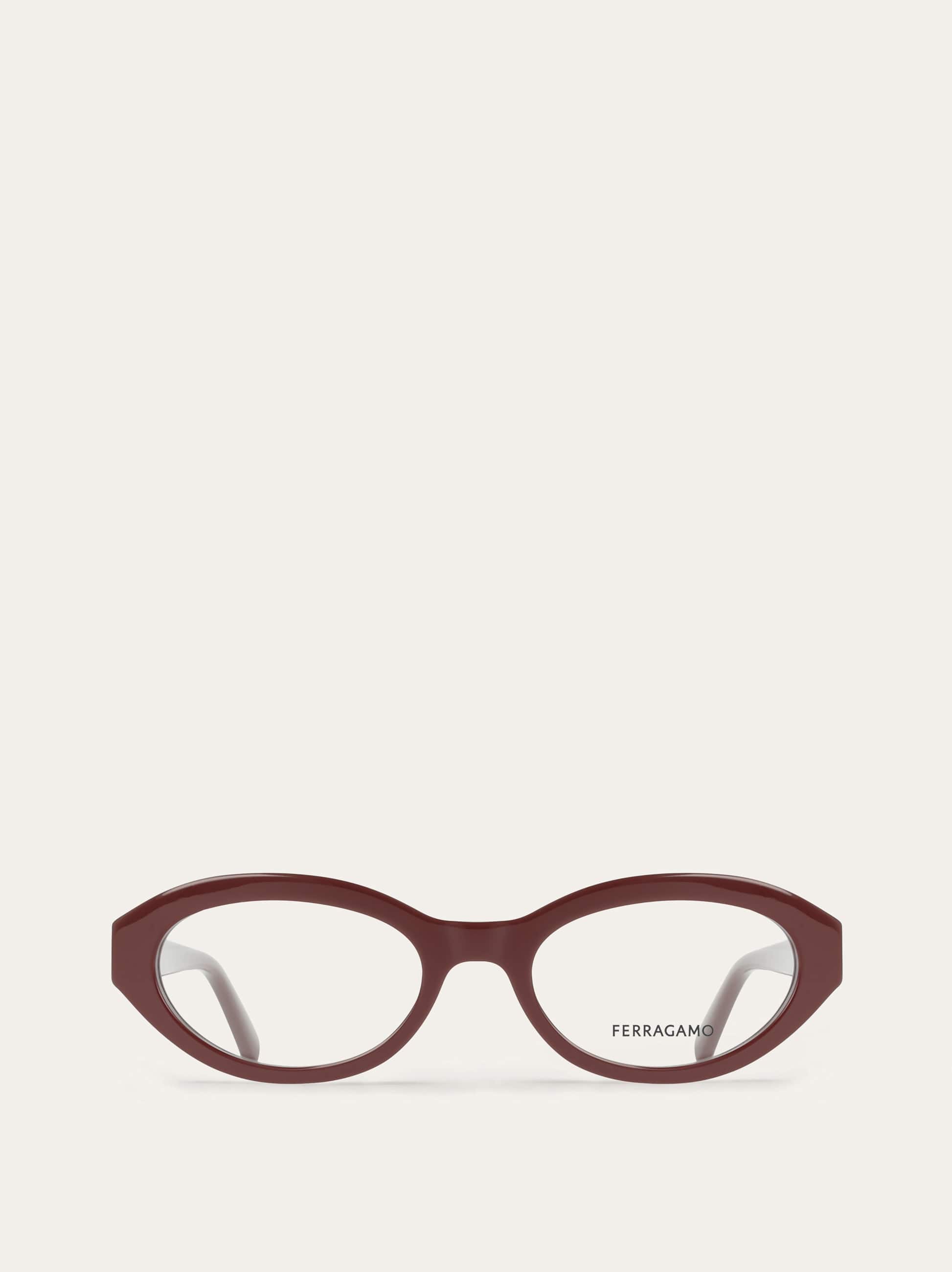 Ferragamo Donna Occhiali da vista Rosso