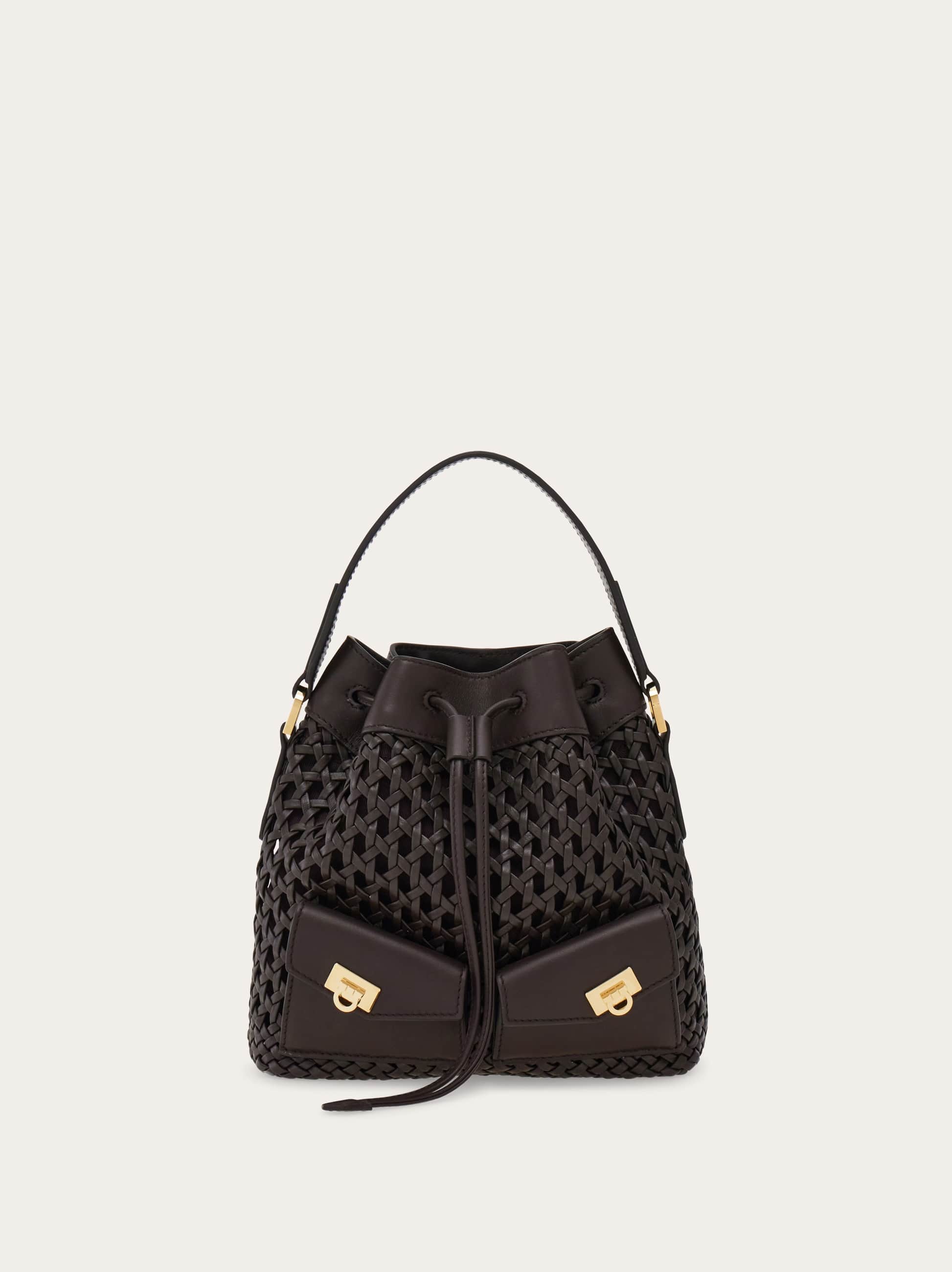 Ferragamo Sac Seau Multipocket Brun In Brown