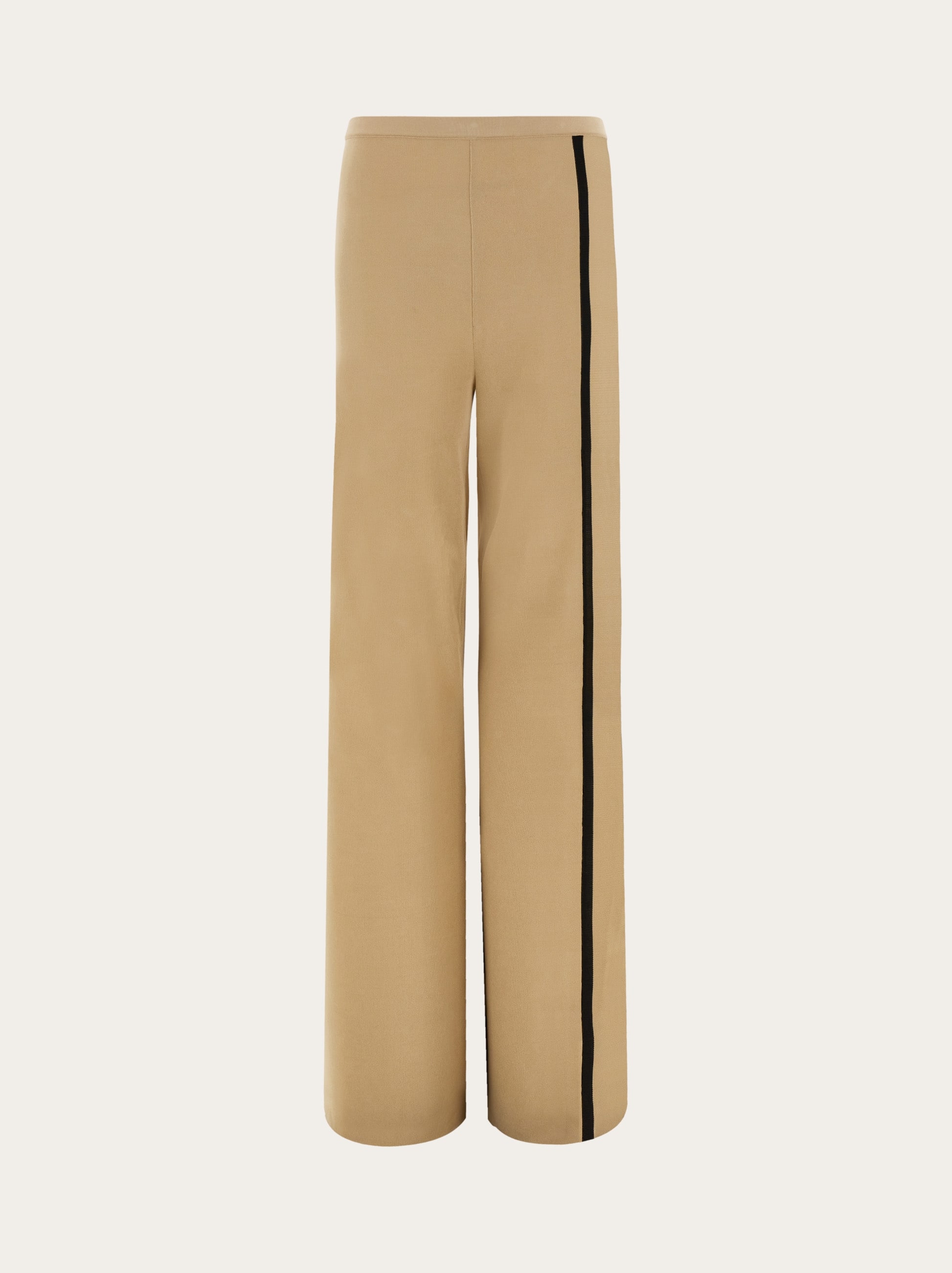 Ferragamo Donna Pantaloni in maglia Beige