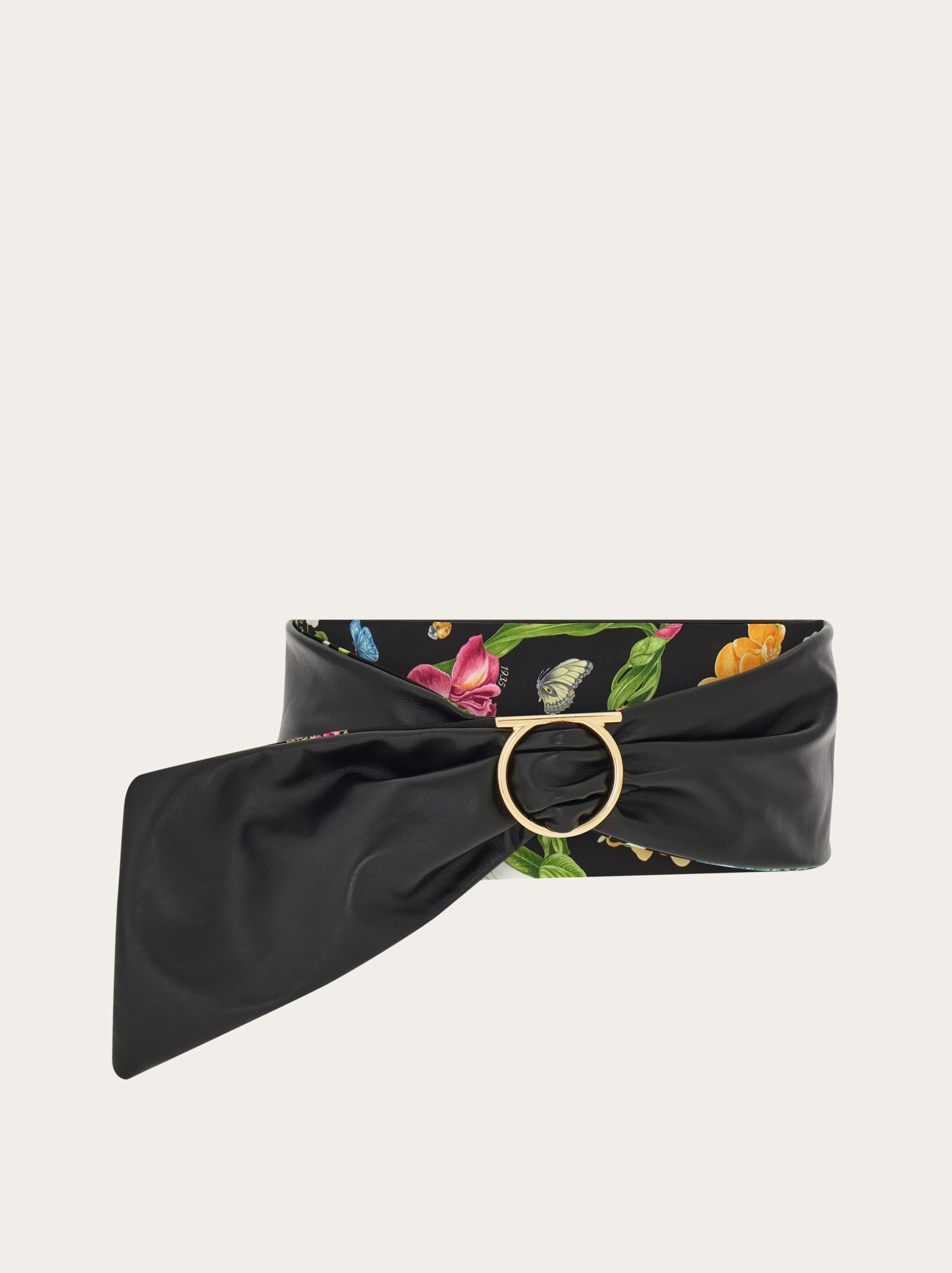 Ferragamo Donna Cintura regolabile a fascia Multicolore
