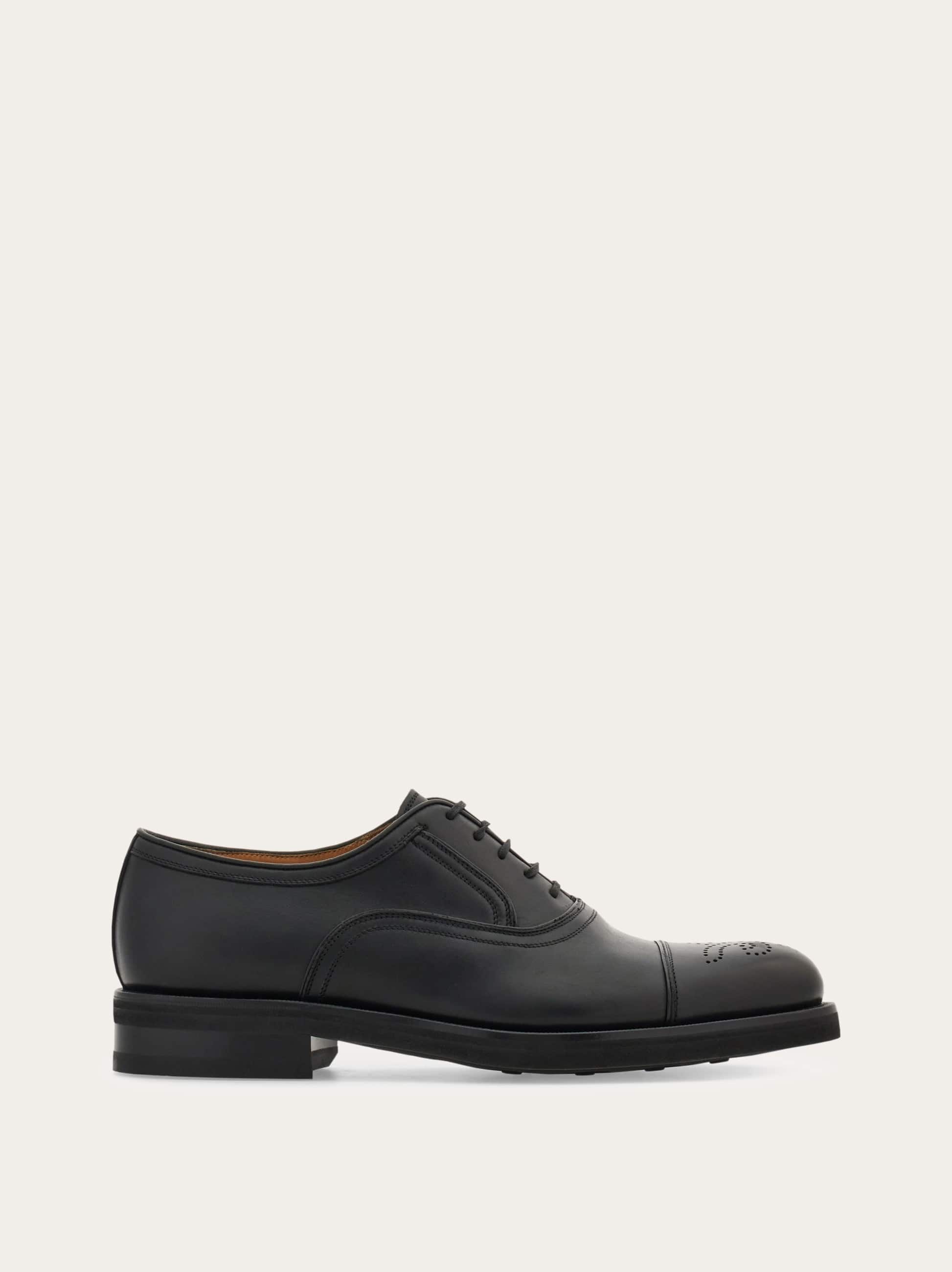 Ferragamo Uomo Oxford con broguing Nero Taglia 39