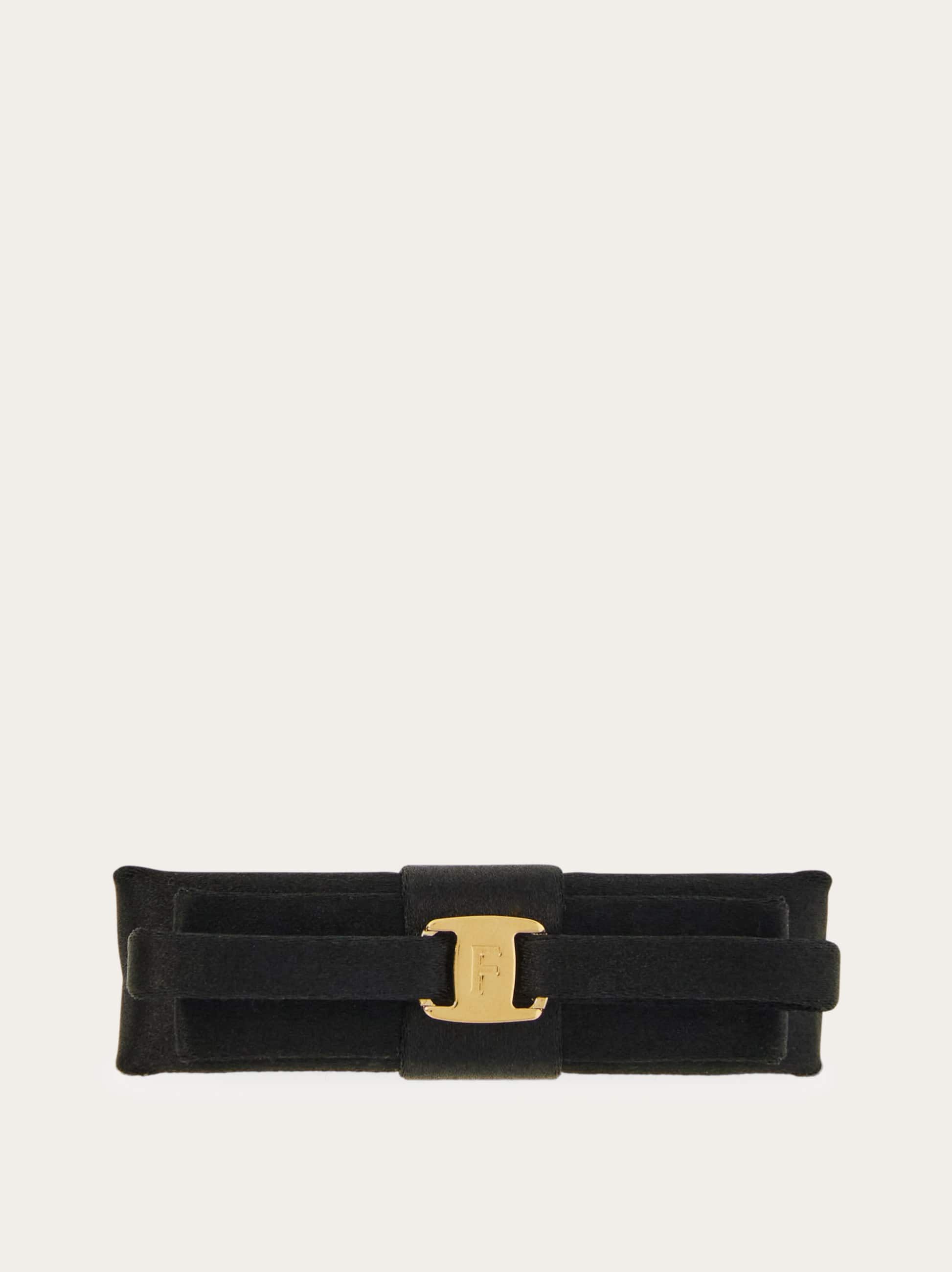 Ferragamo Women Mini bow hair clip Gold