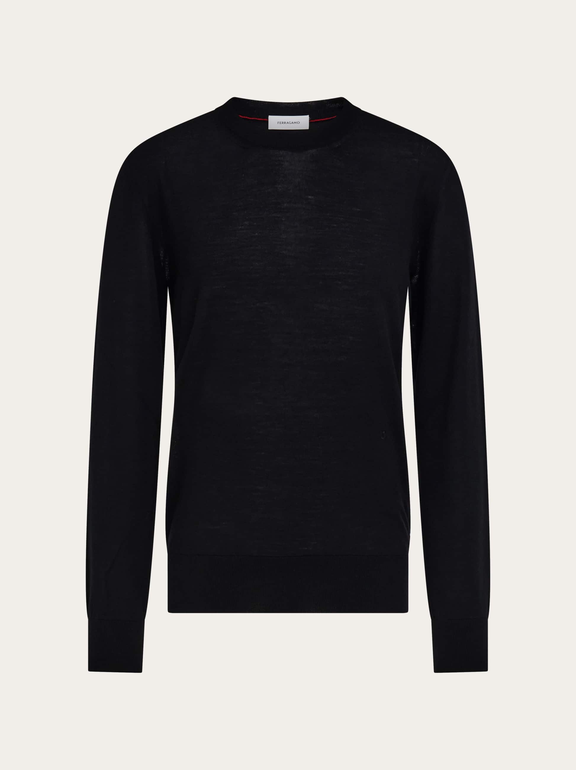 Ferragamo Uomo Maglia girocollo Nero