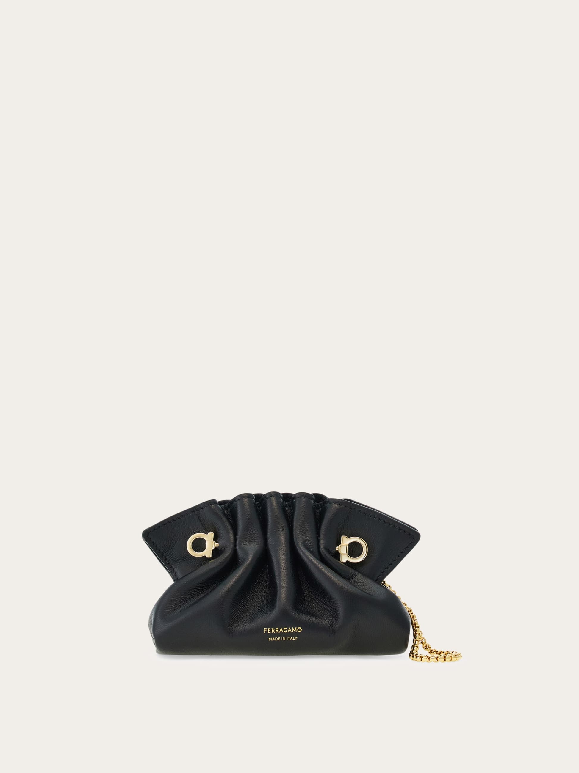 Ferragamo Donna Mini Soft bag Nero