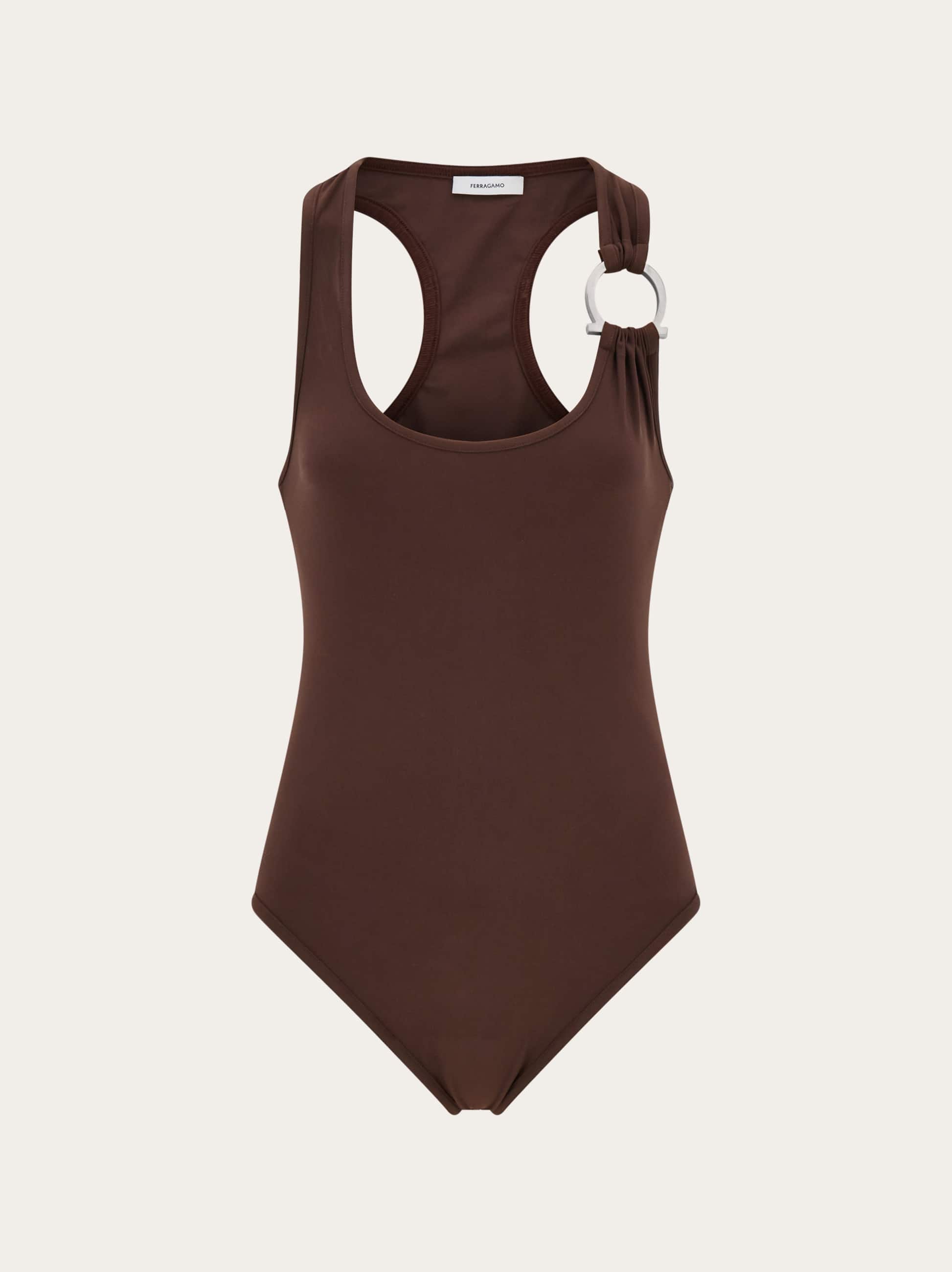 Ferragamo Women Gancini full costume Brown