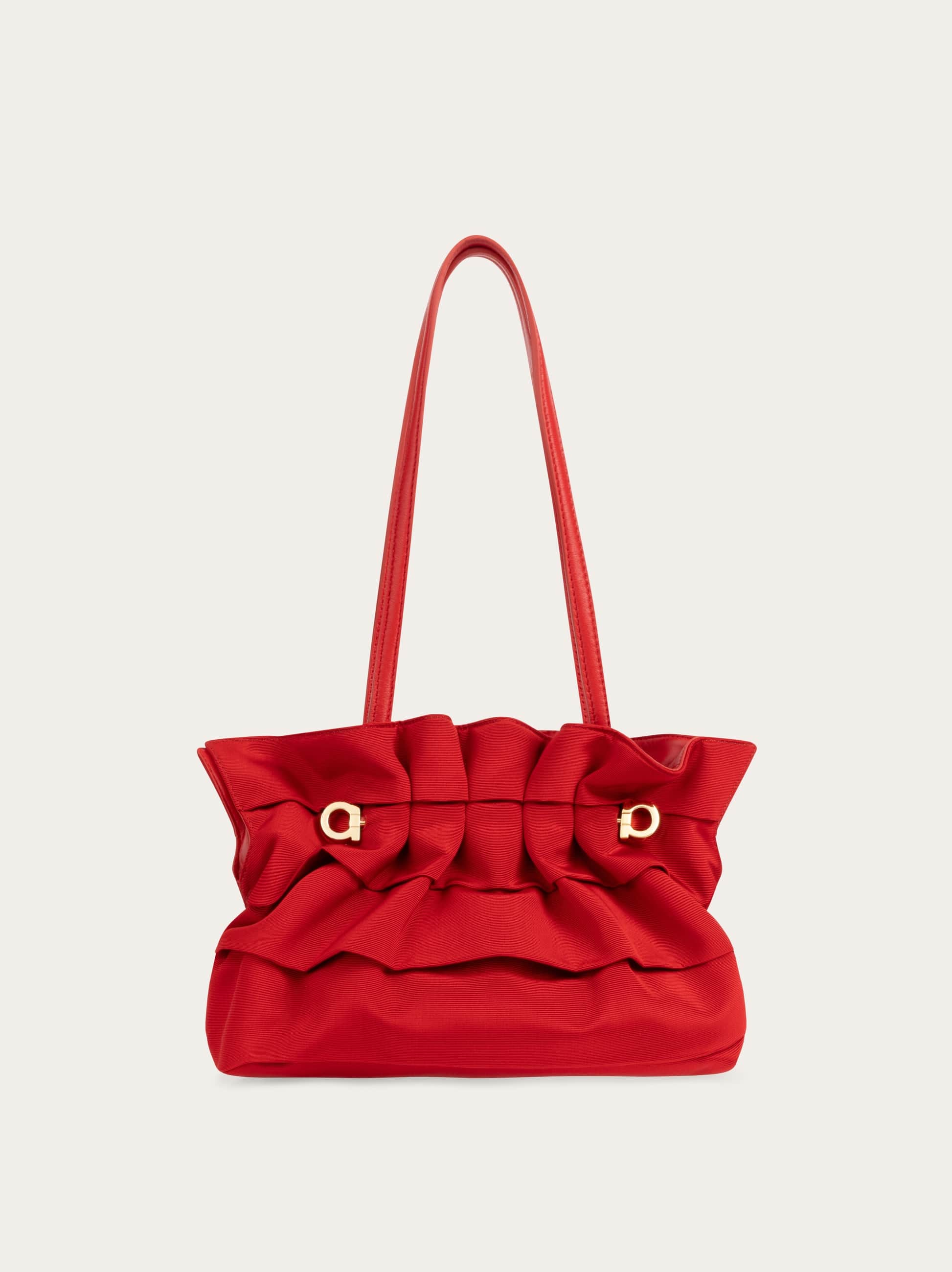 Ferragamo Soft-bag (s) Rouge In Red