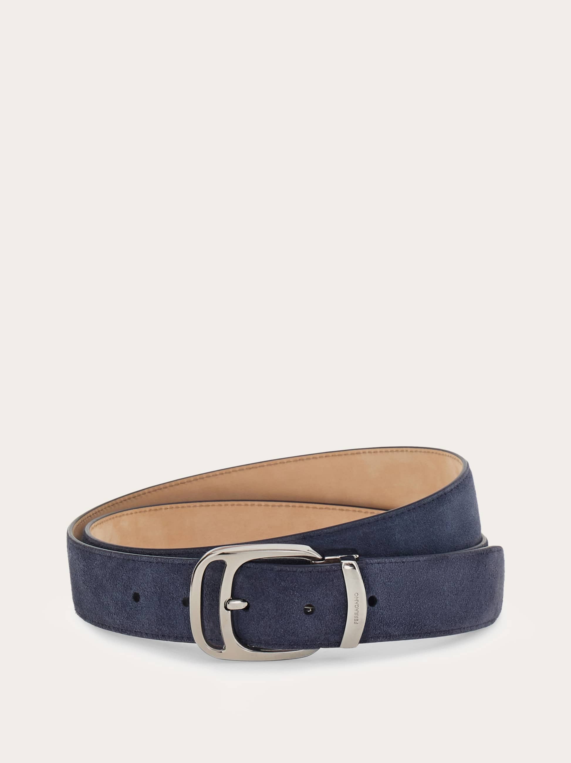 Ferragamo Uomo Cintura regolabile Blu