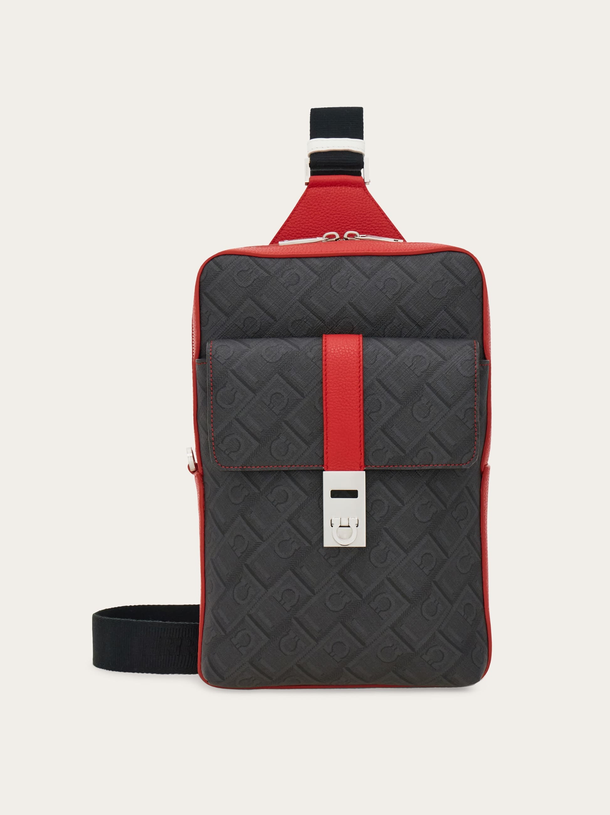 Ferragamo Uomo Zaino monospalla - Citymatch Capsule Rosa