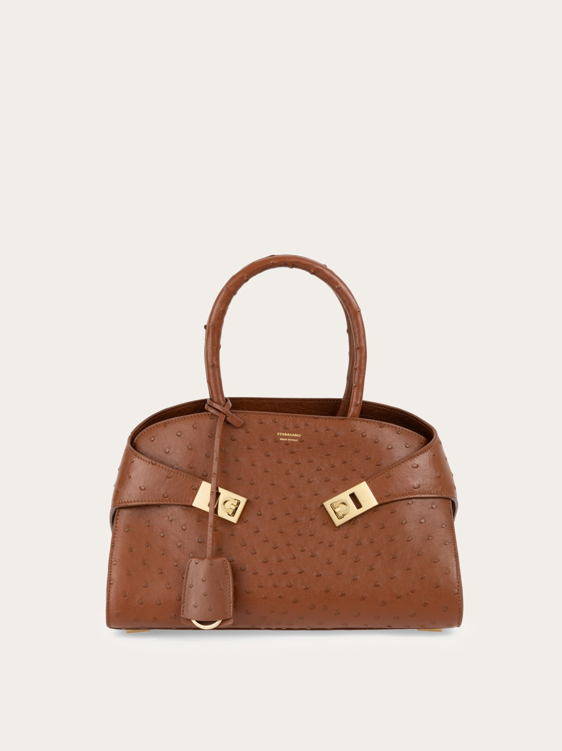 Ferragamo Women Hug handbag (M) Brown