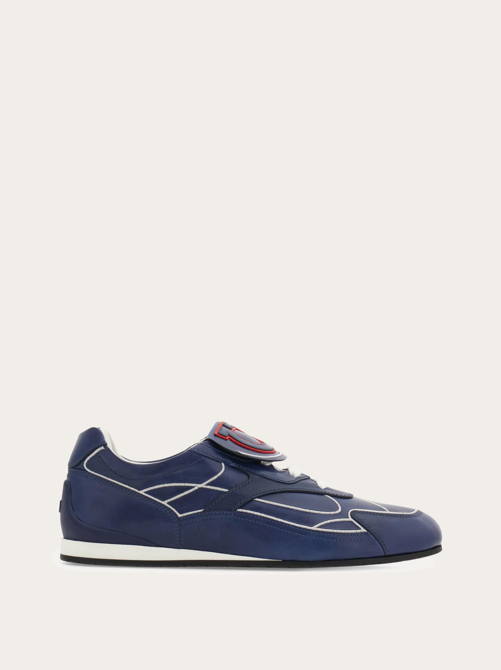 Ferragamo Uomo Sneaker low top - Citymatch Capsule Blu Taglia 40.5
