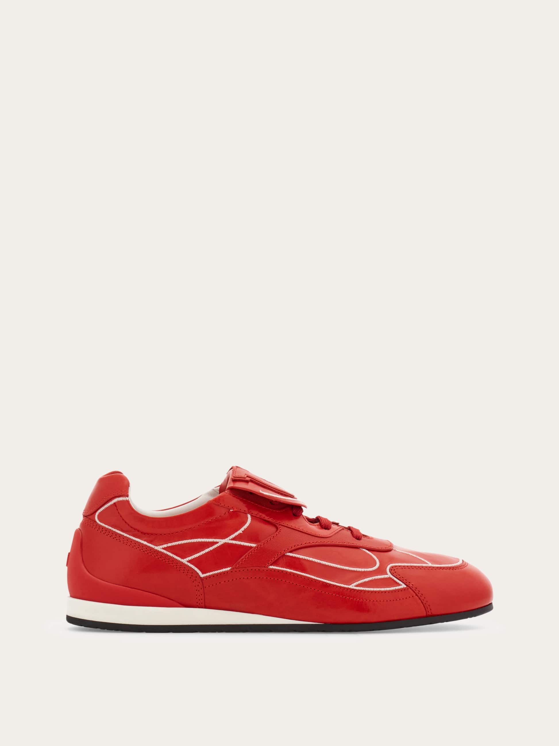 Ferragamo Uomo Sneaker low top - Citymatch Capsule Rosso Taglia 40.5