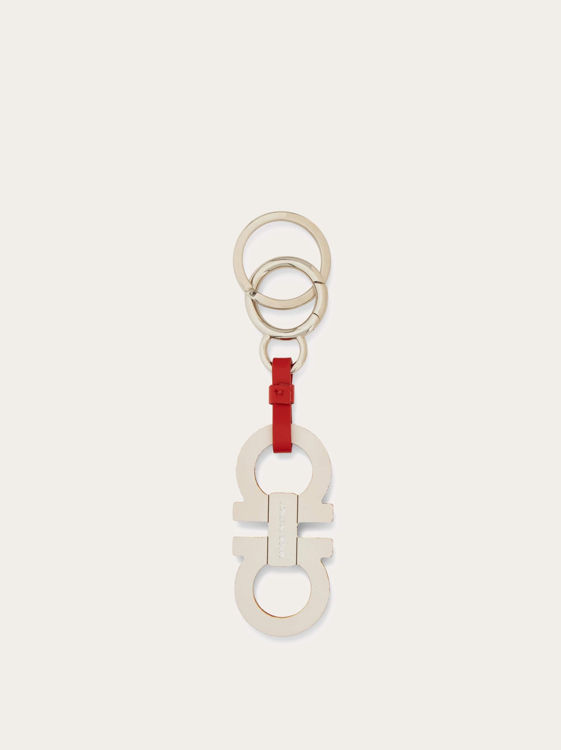  Ferragamo Men Gancini Keychain   Citymatch Capsule Red 